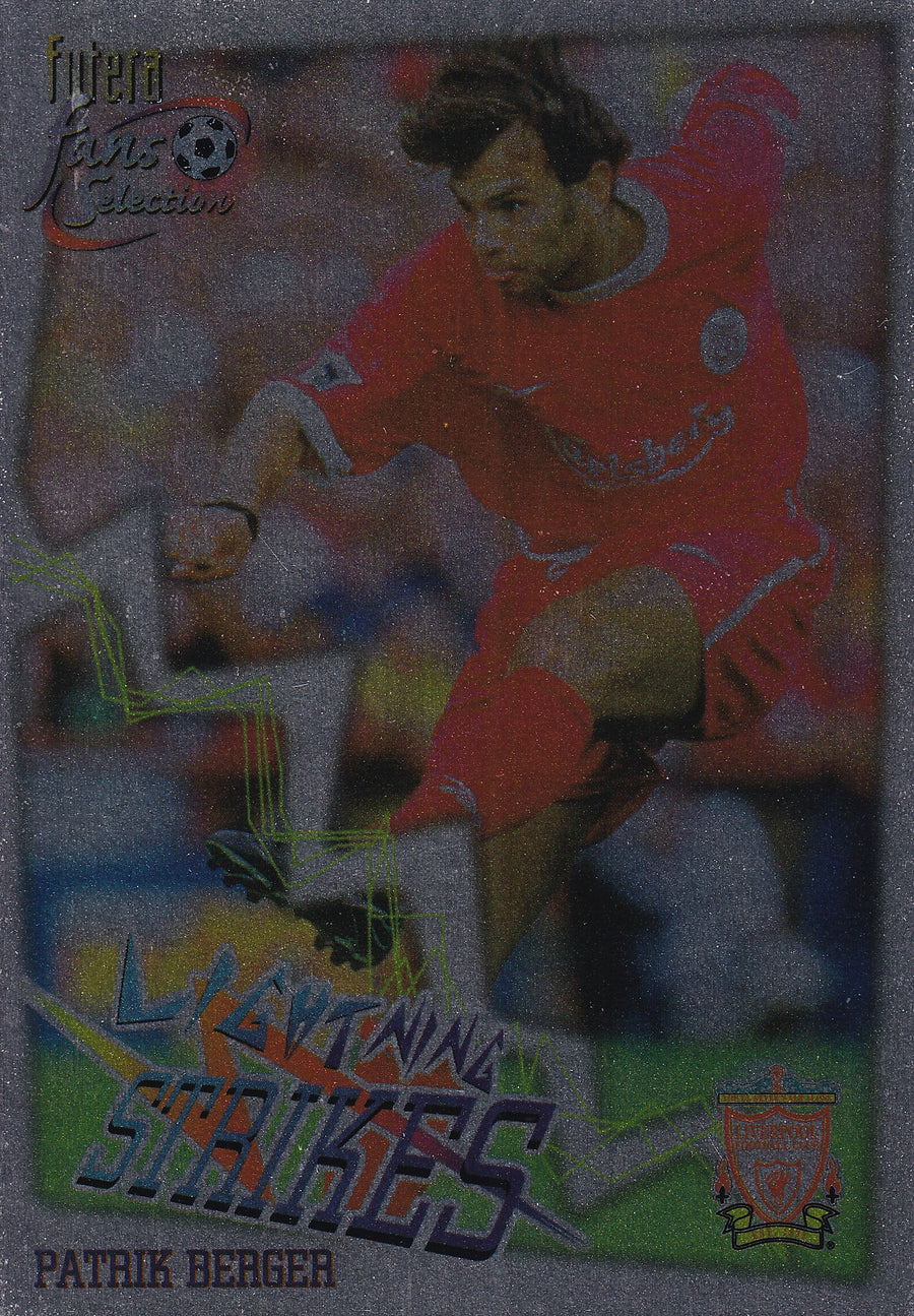 068. PATRIK BERGER - LIVERPOOL - LIGHTNING STRIKES - CHROME