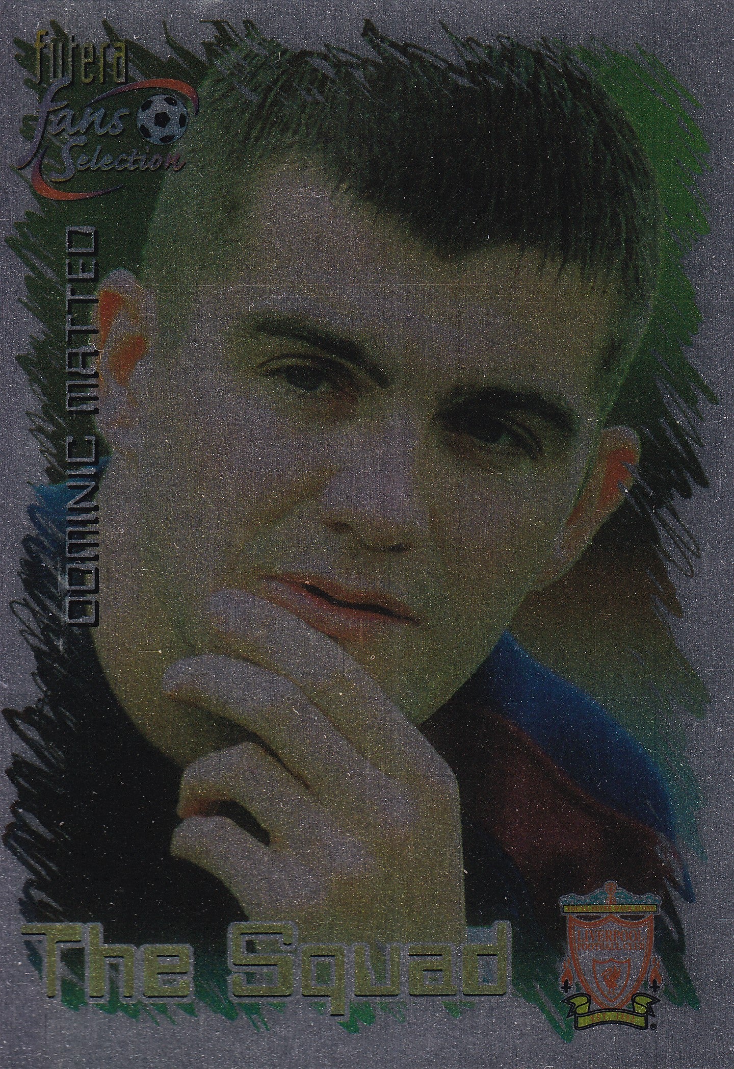 014. DOMINIC MATTEO - LIVERPOOL - THE SQUAD - CHROME