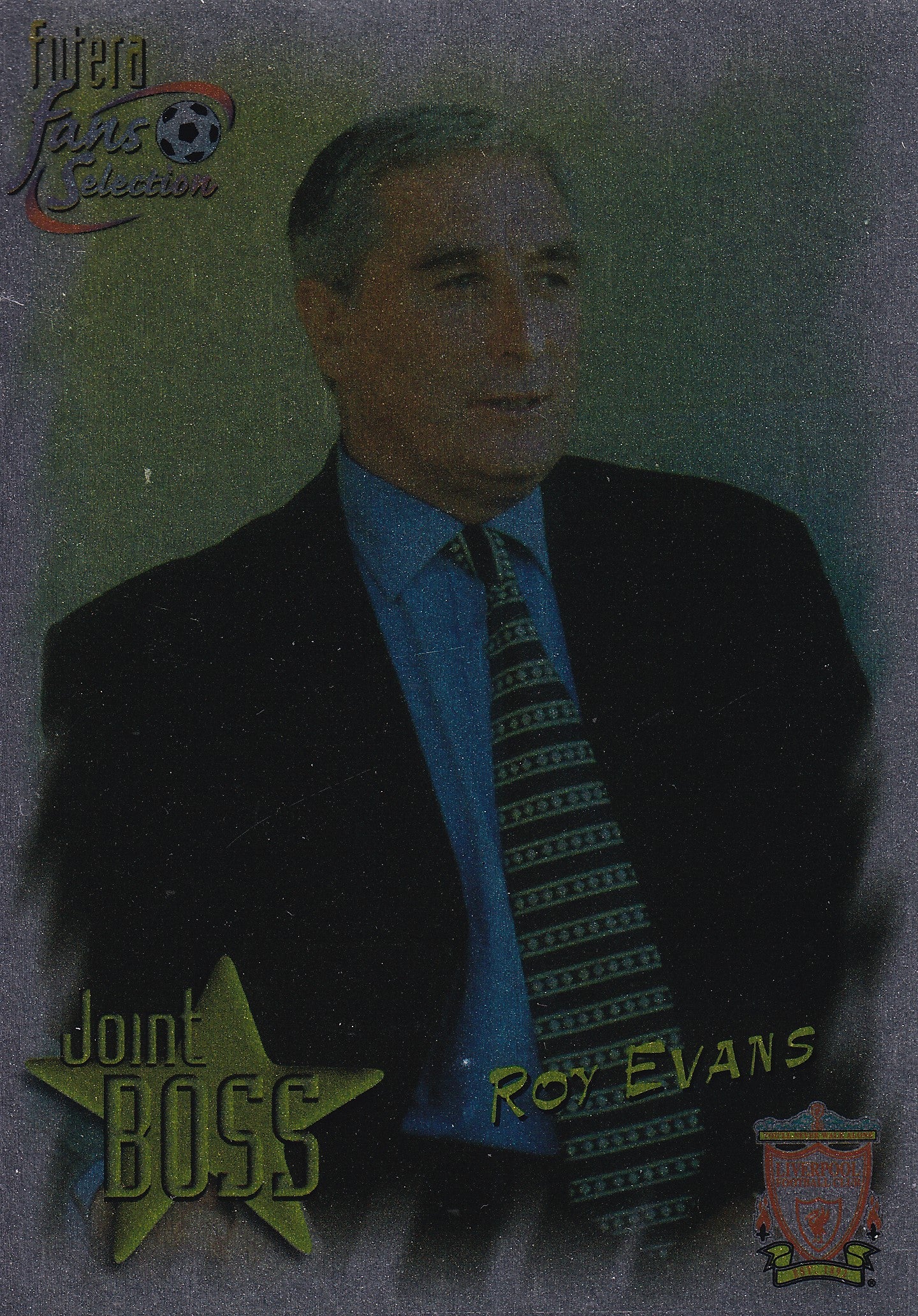 096. ROY EVANS - LIVERPOOL - JOINT BOSS - CHROME
