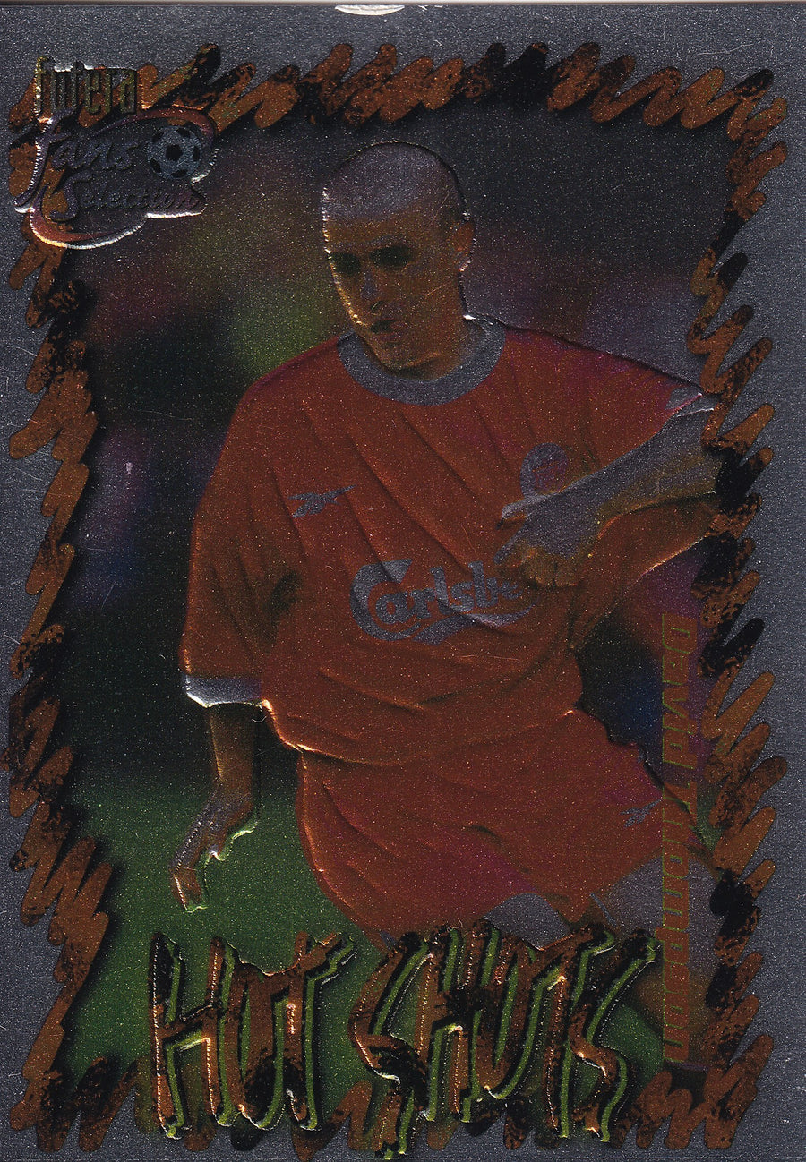 HS3. DAVID THOMPSON - LIVERPOOL - HOT SHOTS - CHROME EMBOSED