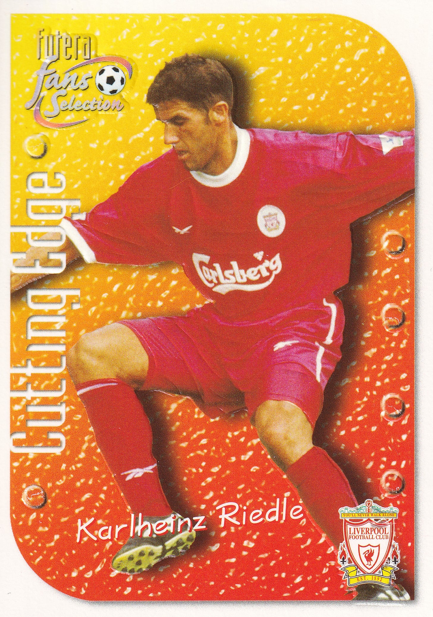 CE3. KARLHEINZ RIEDLE - LIVERPOOL - EMBOSED