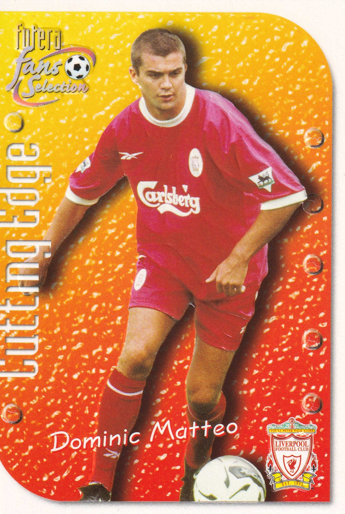 CE6. DOMINIC MATTEO - LIVERPOOL - EMBOSED