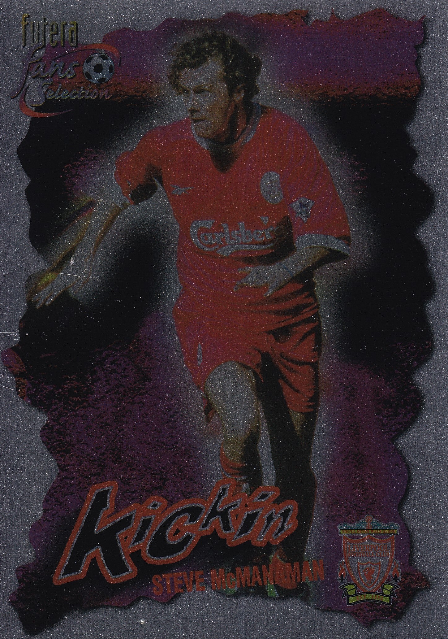 039. STEVE McMANAMAN - LIVERPOOL - KICKIN - CHROME