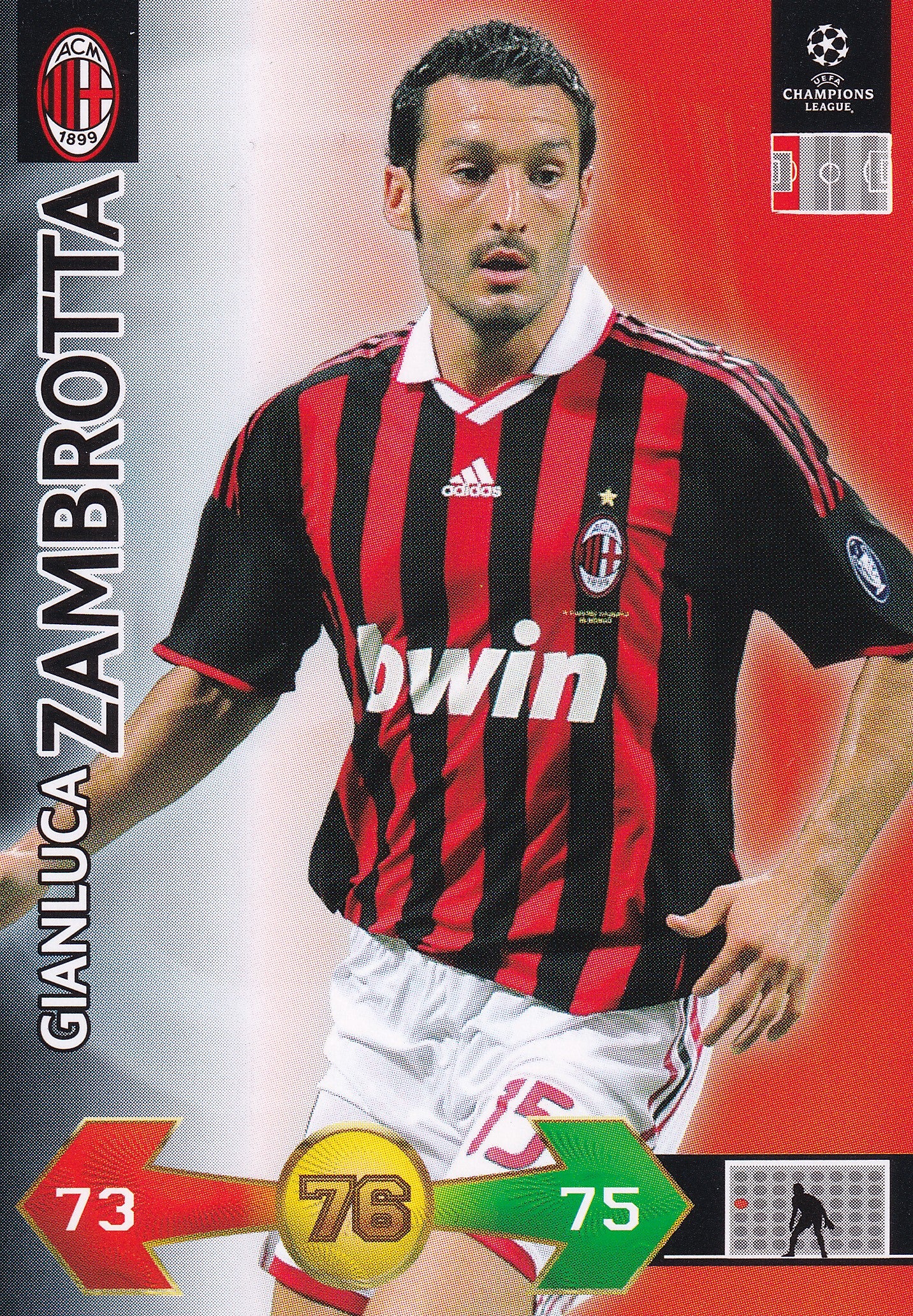 004. GIANLUCA ZAMBROTTA - AC MILAN