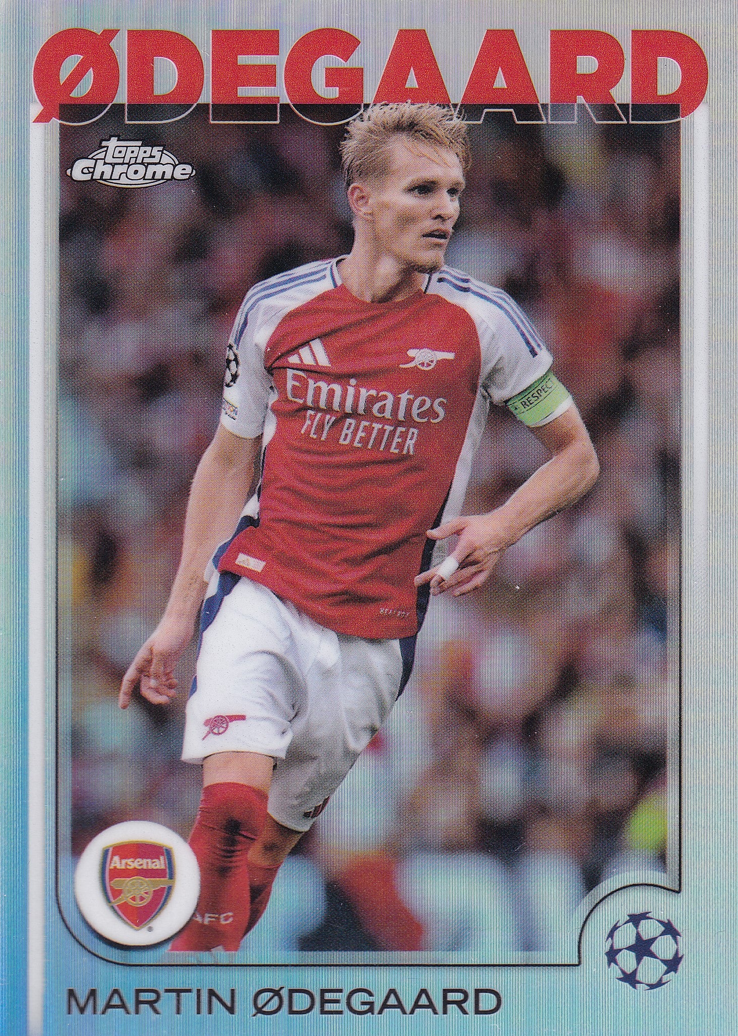 062. MARTIN ØDEGAARD - ARSENAL - SILVER REFRACTOR