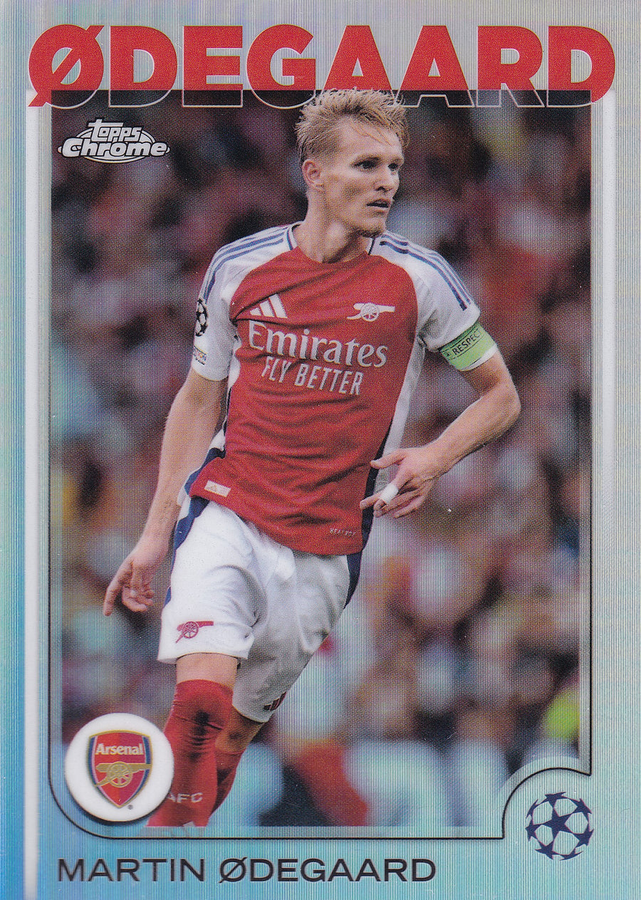 062. MARTIN ØDEGAARD - ARSENAL - SILVER REFRACTOR