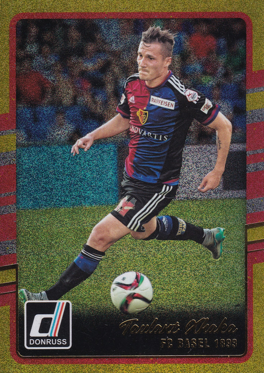 076. TAULANT XHAKA - FC BASEL 1893 - GOLD