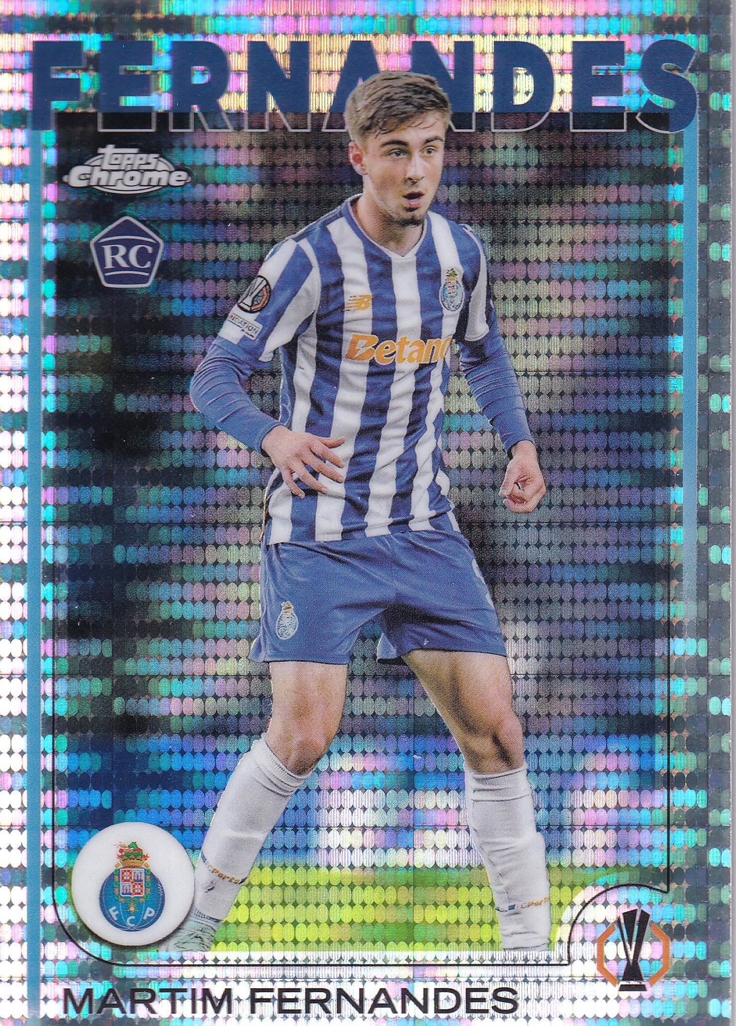 187. MARTIM FERNANDES - FC PORTO - ROOKIE CARD - HYPER PRIZM