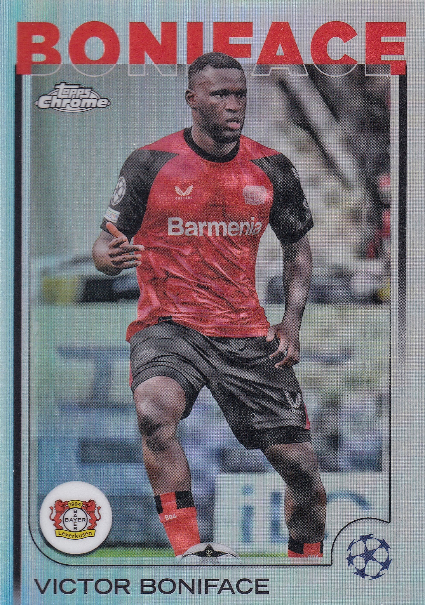 054. VICTOR BONIFACE - BAYER 04 LEVERKUSEN - SILVER REFRACTOR