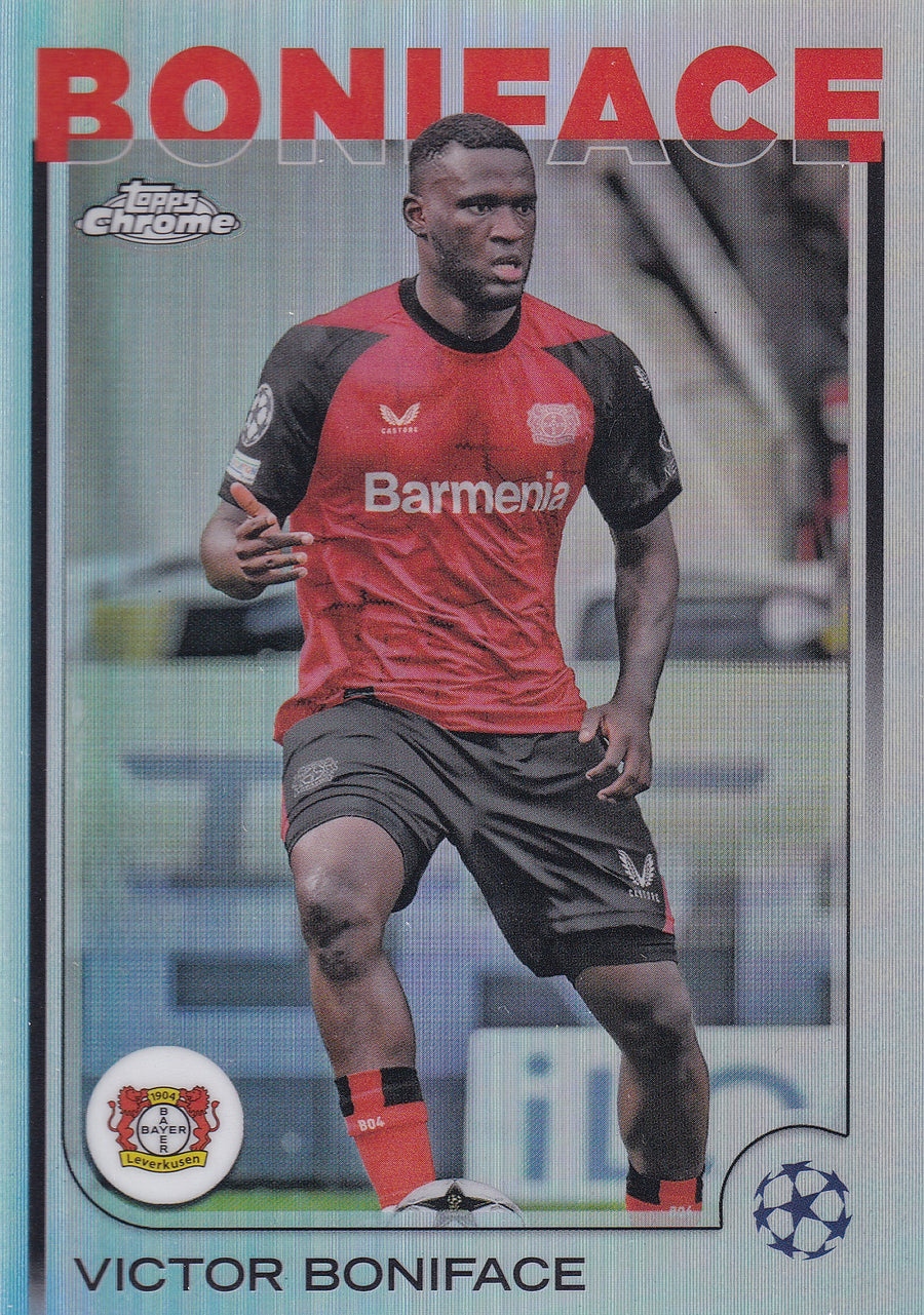 054. VICTOR BONIFACE - BAYER 04 LEVERKUSEN - SILVER REFRACTOR