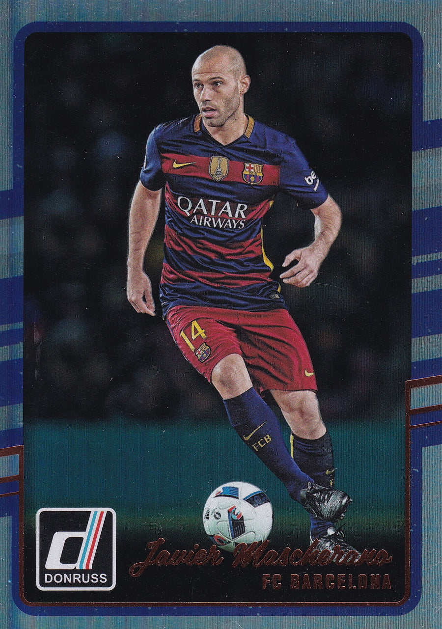 027. JAVIER MASCHERANO - FC BARCELONA - SILVER