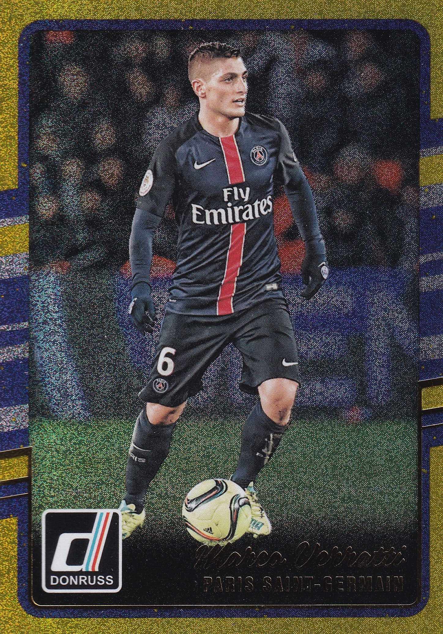 129. MARCO VERRATTI - PARIS SAINT-GERMAIN - GOLD