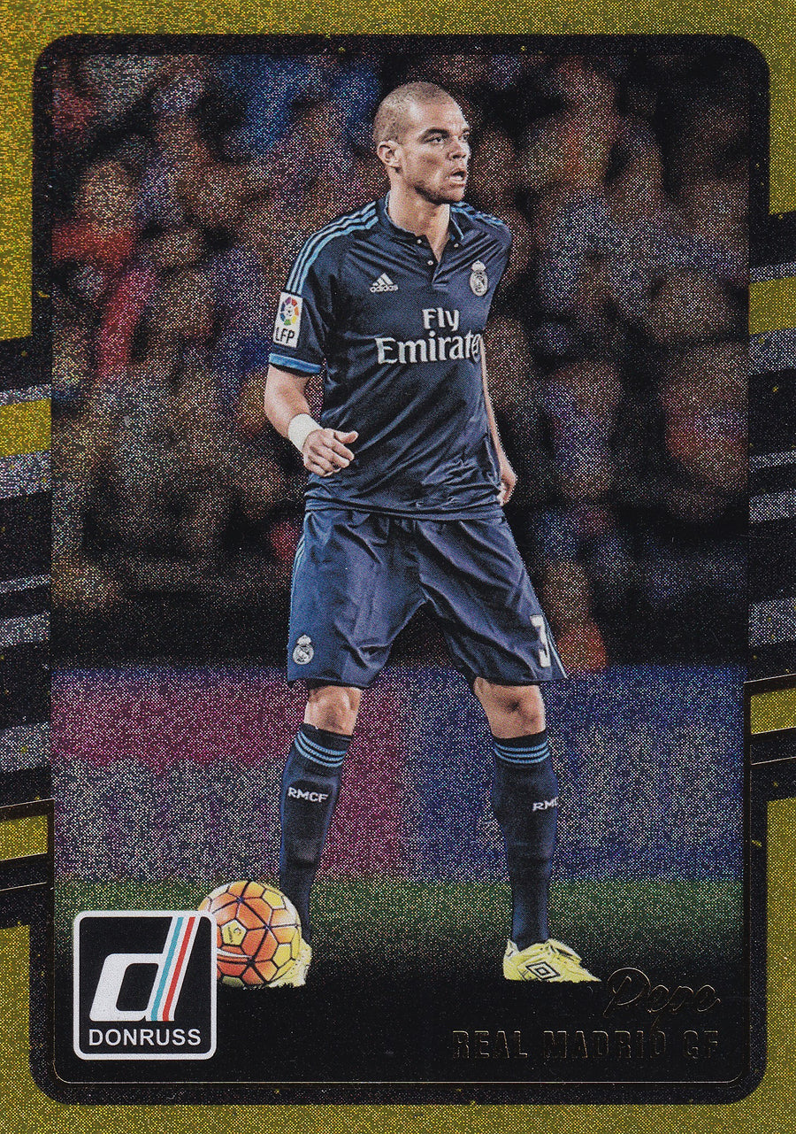 144. PEPE - REAL MADRID CF - GOLD
