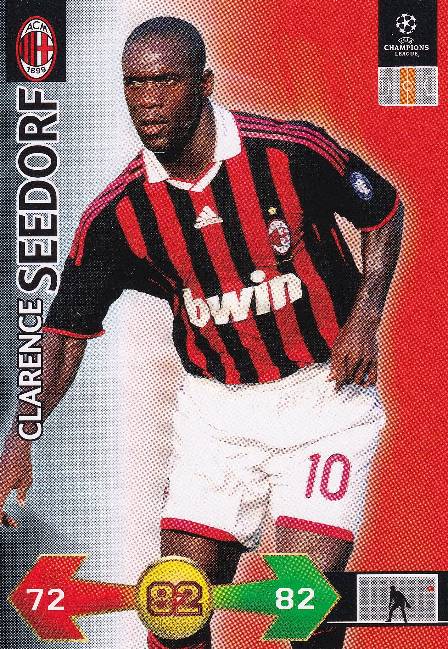 009. CLARENCE SEEDORF - AC MILAN