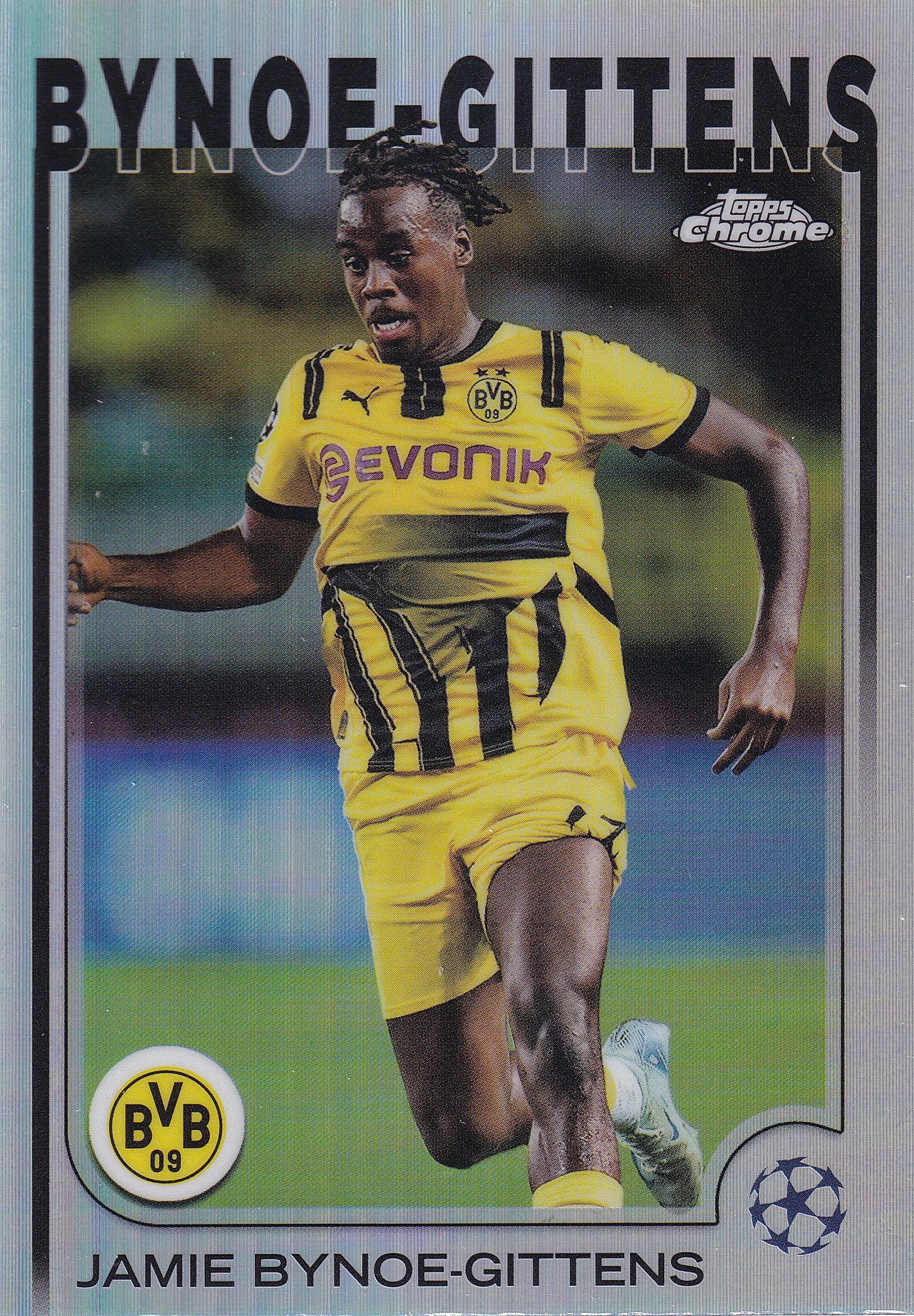 058. JAMIE BYNOE-GITTENS - BORUSSIA DORTMUND - SILVER REFRACTOR