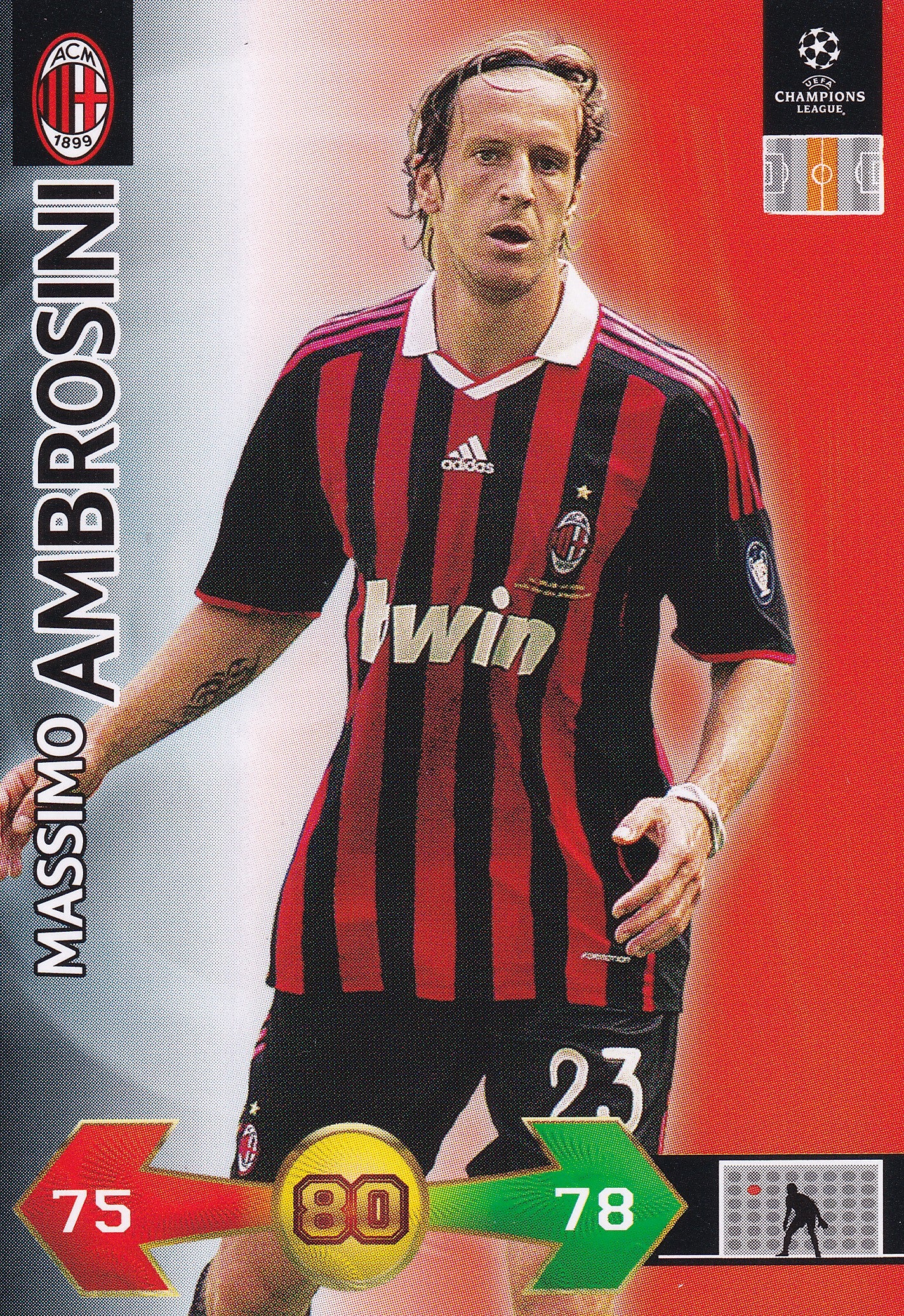 006. MASSIMO AMBROSINI - AC MILAN
