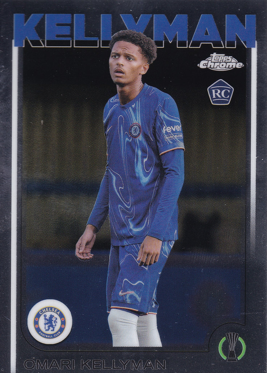 106. OMARI KELLYMAN - CHELSEA - ROOKIE CARD