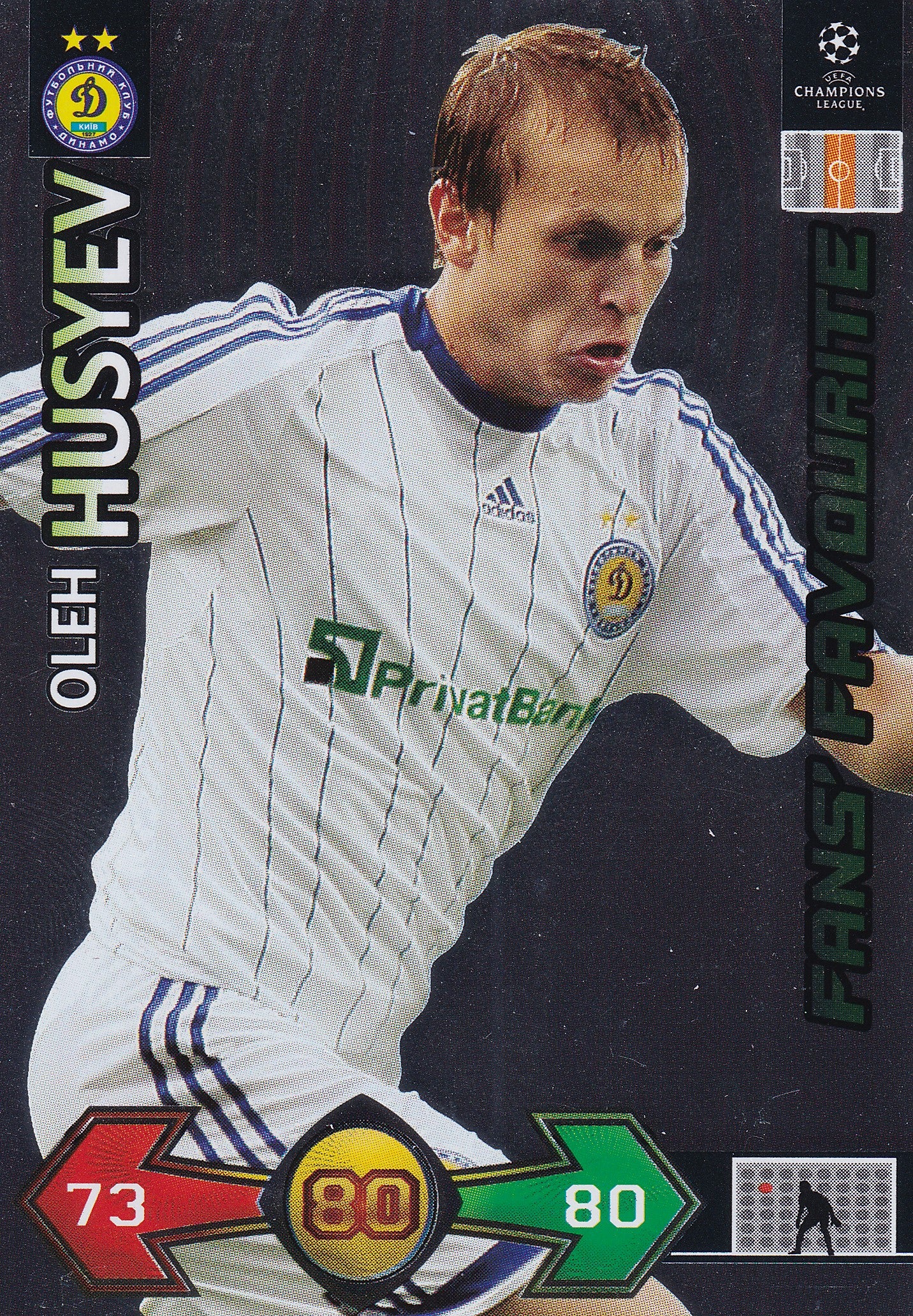086. OLEH HUSYEV - DYNAMO KYIV - FANS FAVOURITE