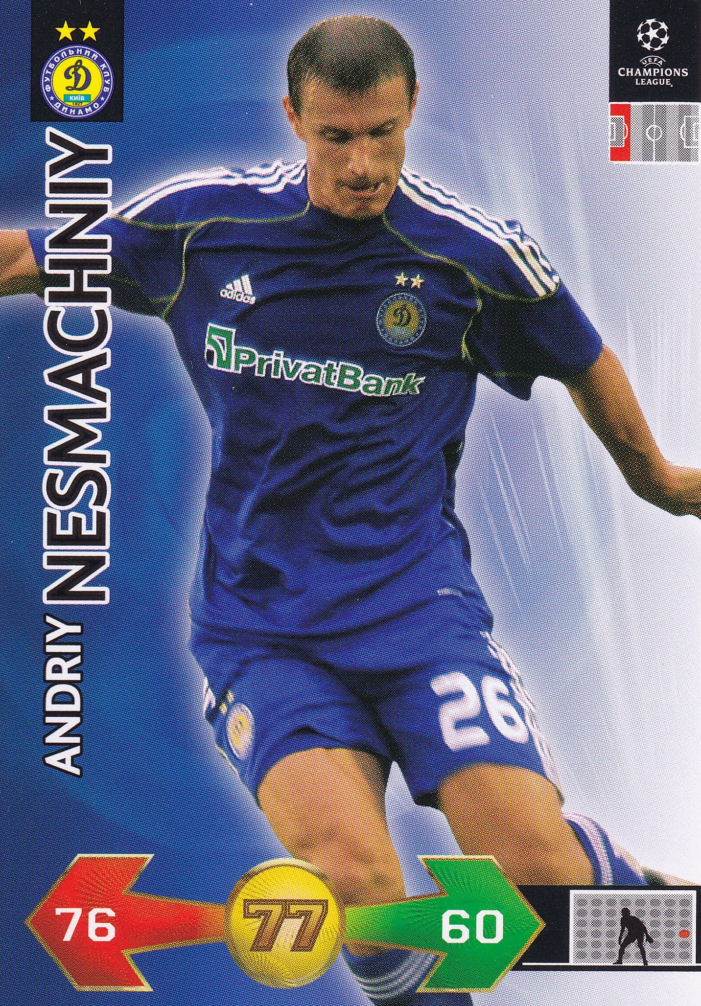 080. ANDRIY NESMACHNIY - DYNAMO KYIV