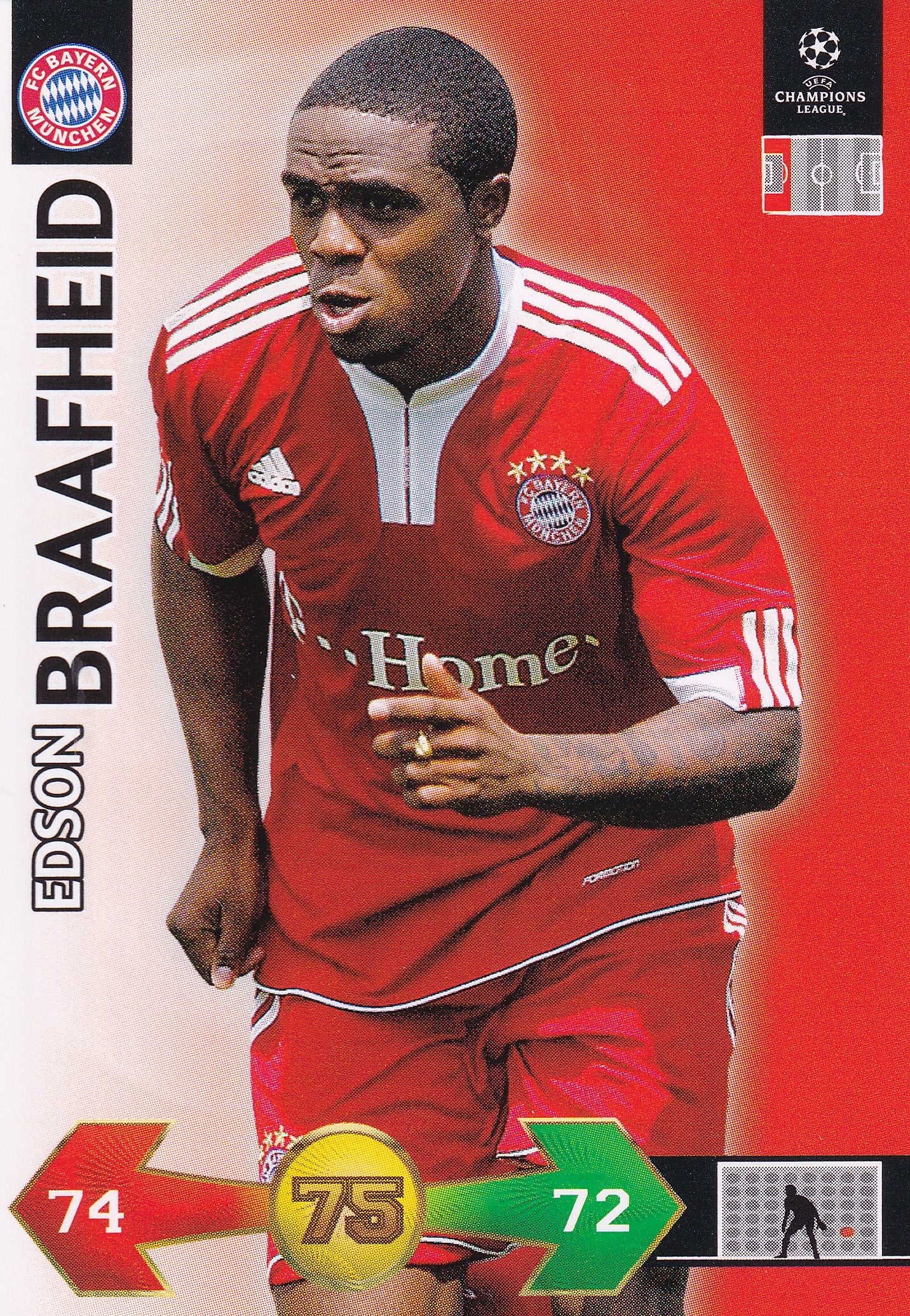 111. EDSON BRAAFHEID - BAYERN MUNCHEN
