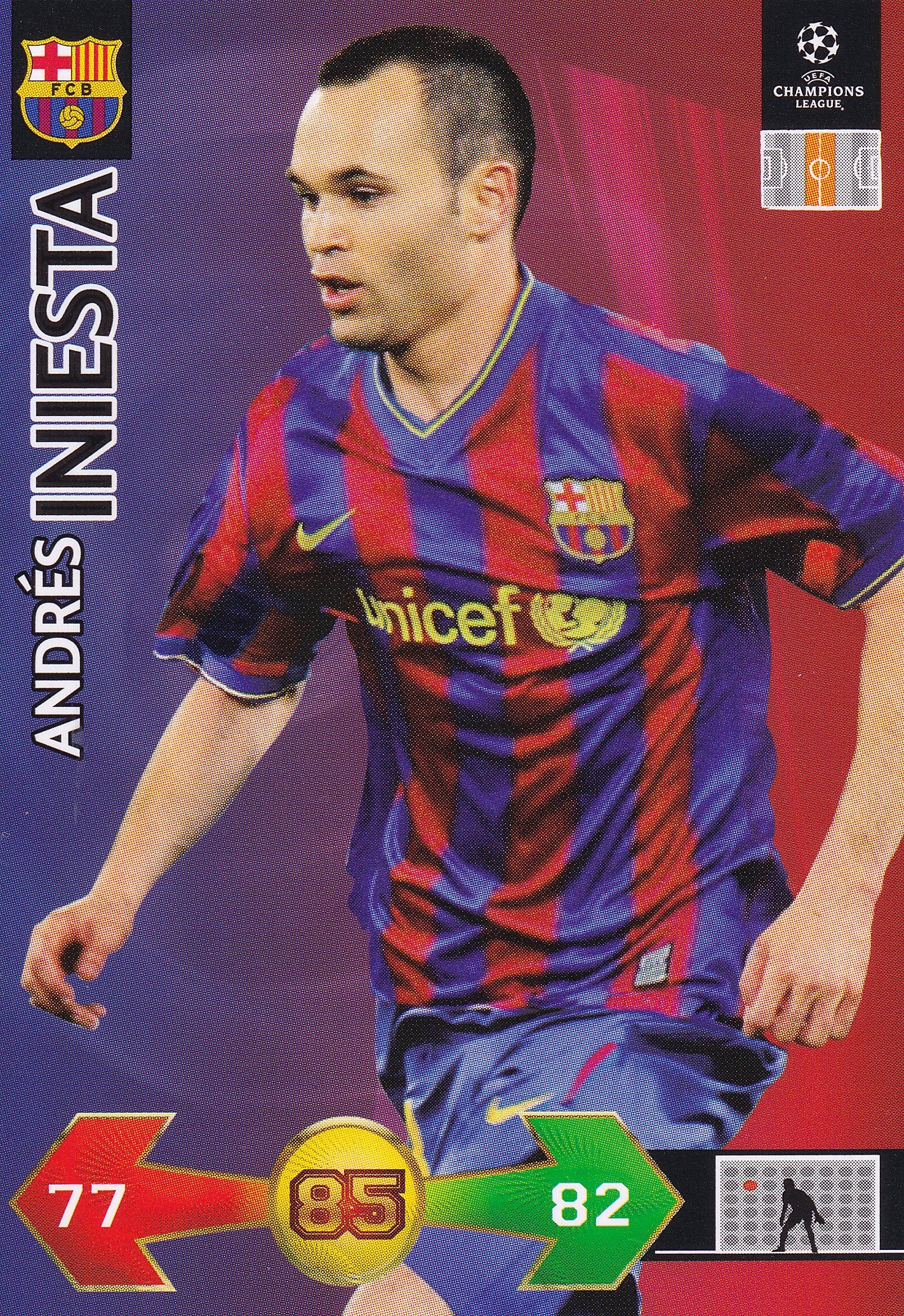 096. ANDRES INIESTA - BARCELONA