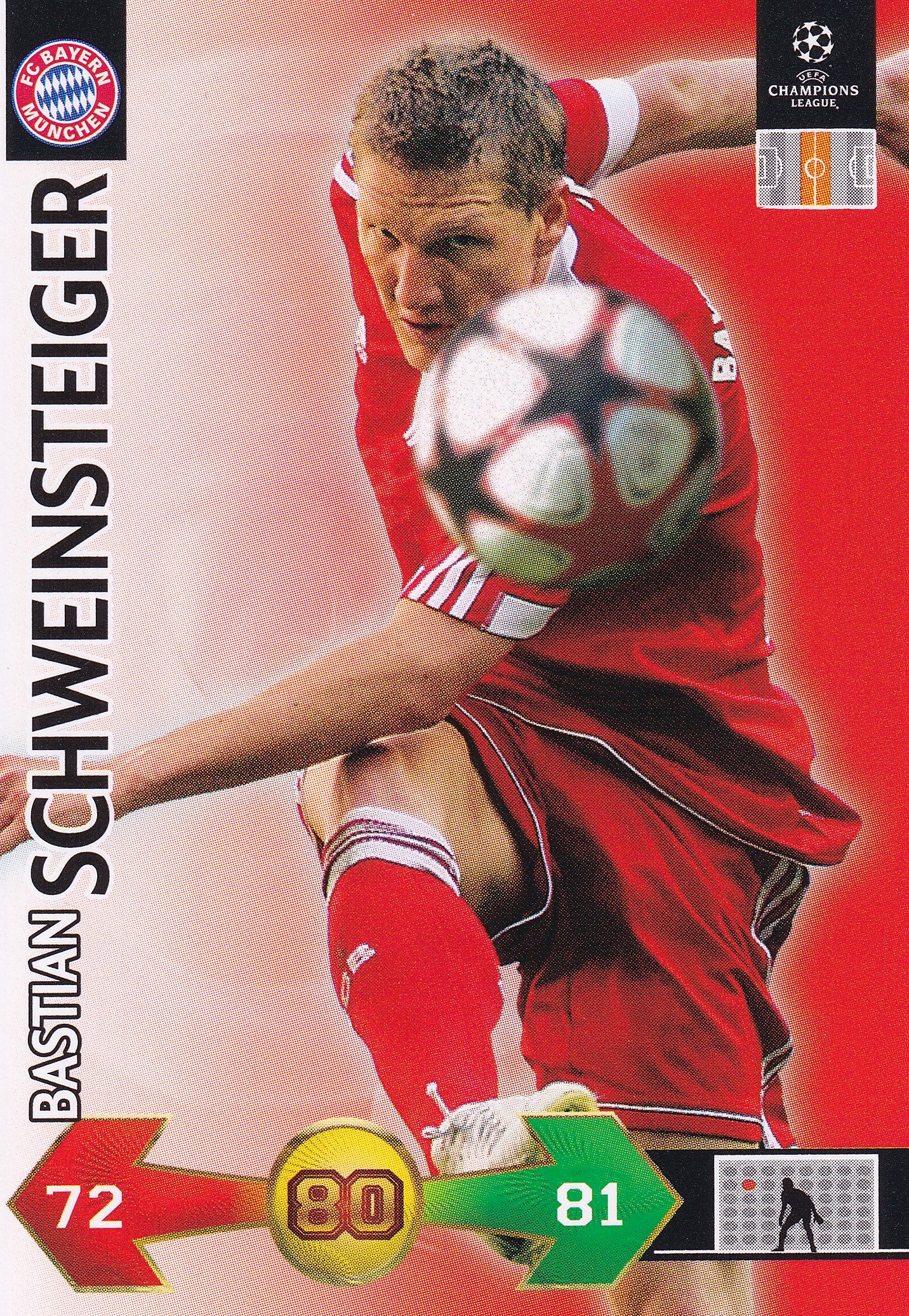 118. BASTIAN SCHWEINSTEIGER - BAYERN MUNCHEN