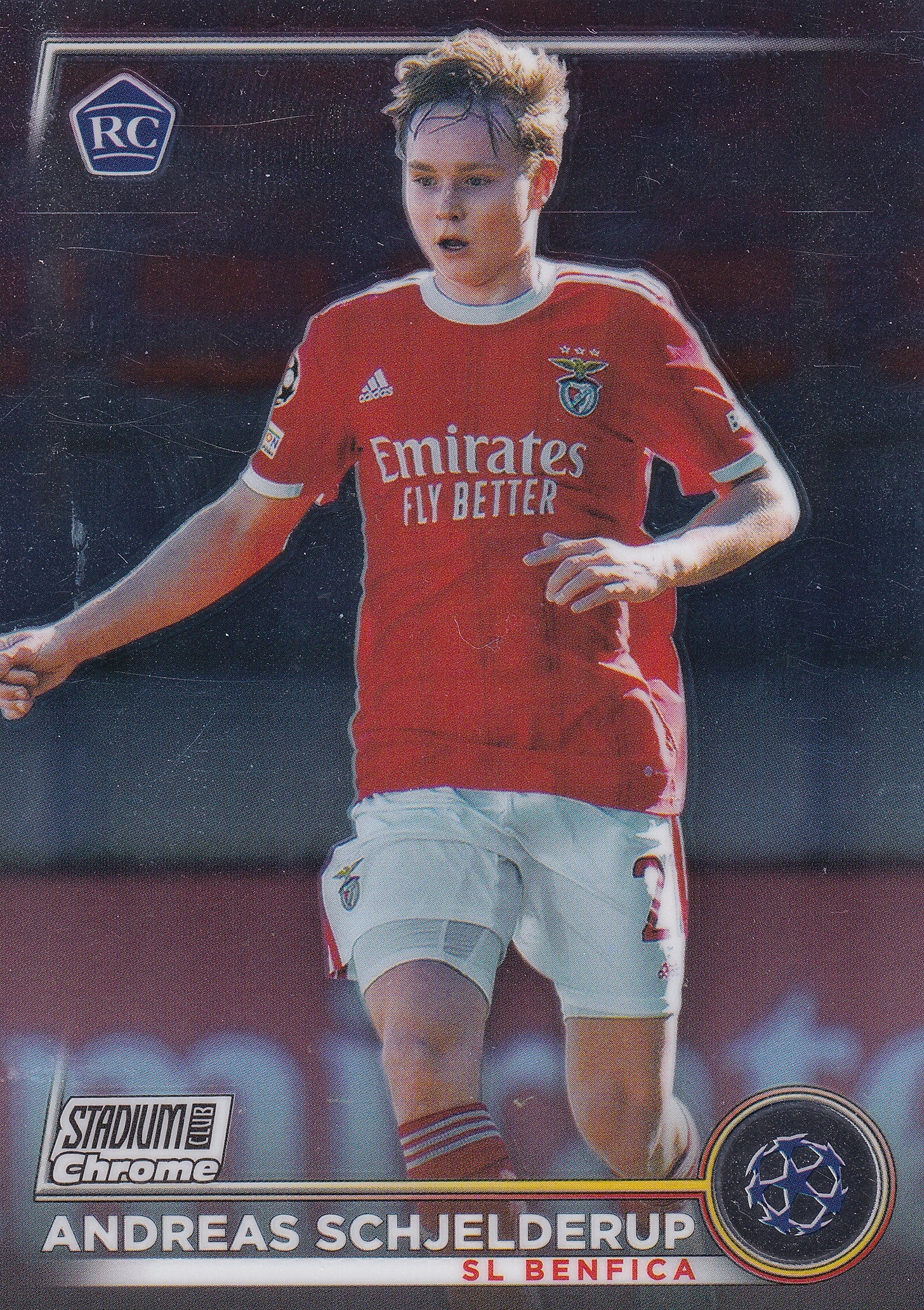 089. ANDREAS SCHJELDRUP - SL BENFICA - ROOKIE CARD