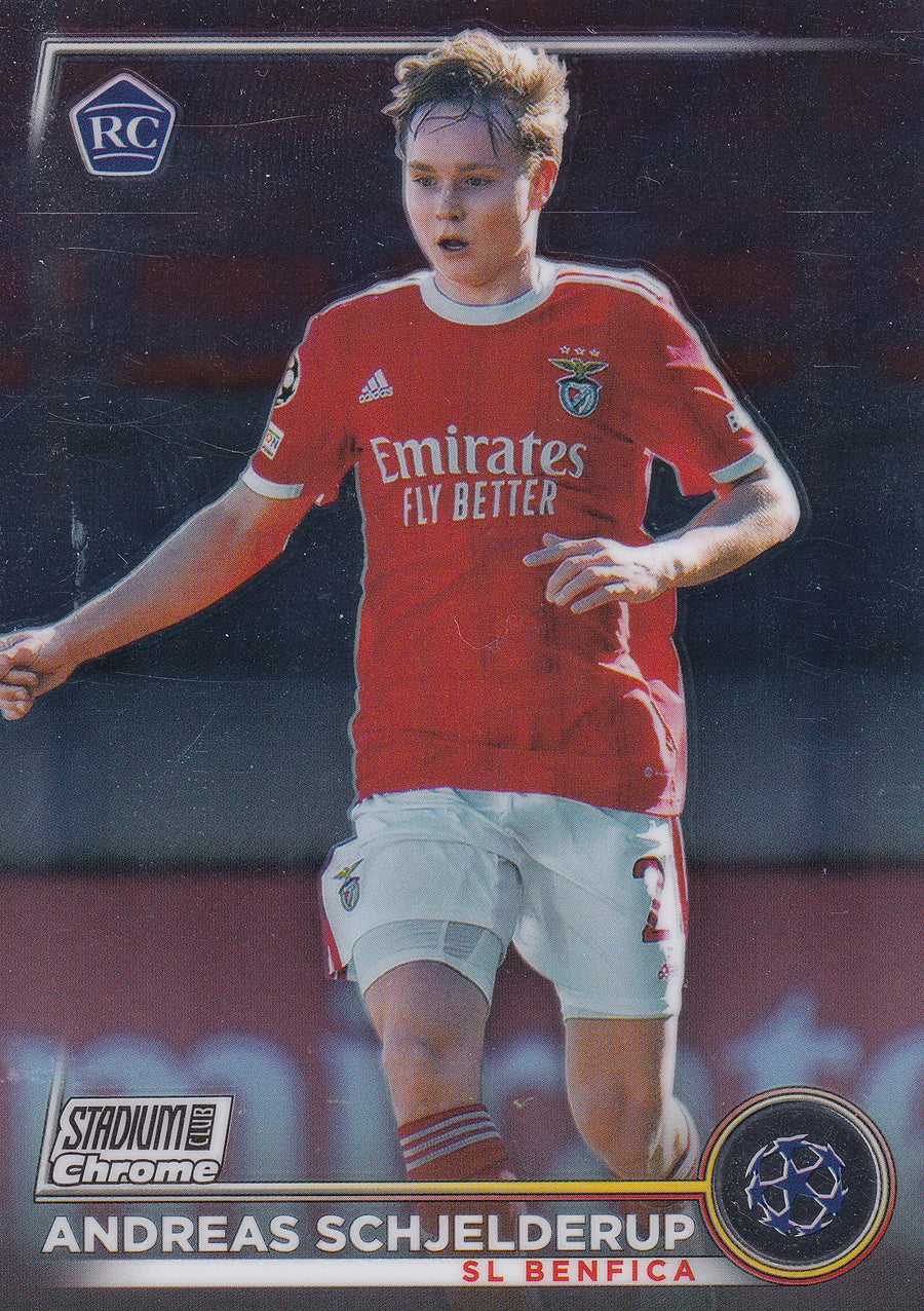 089. ANDREAS SCHJELDRUP - SL BENFICA - ROOKIE CARD