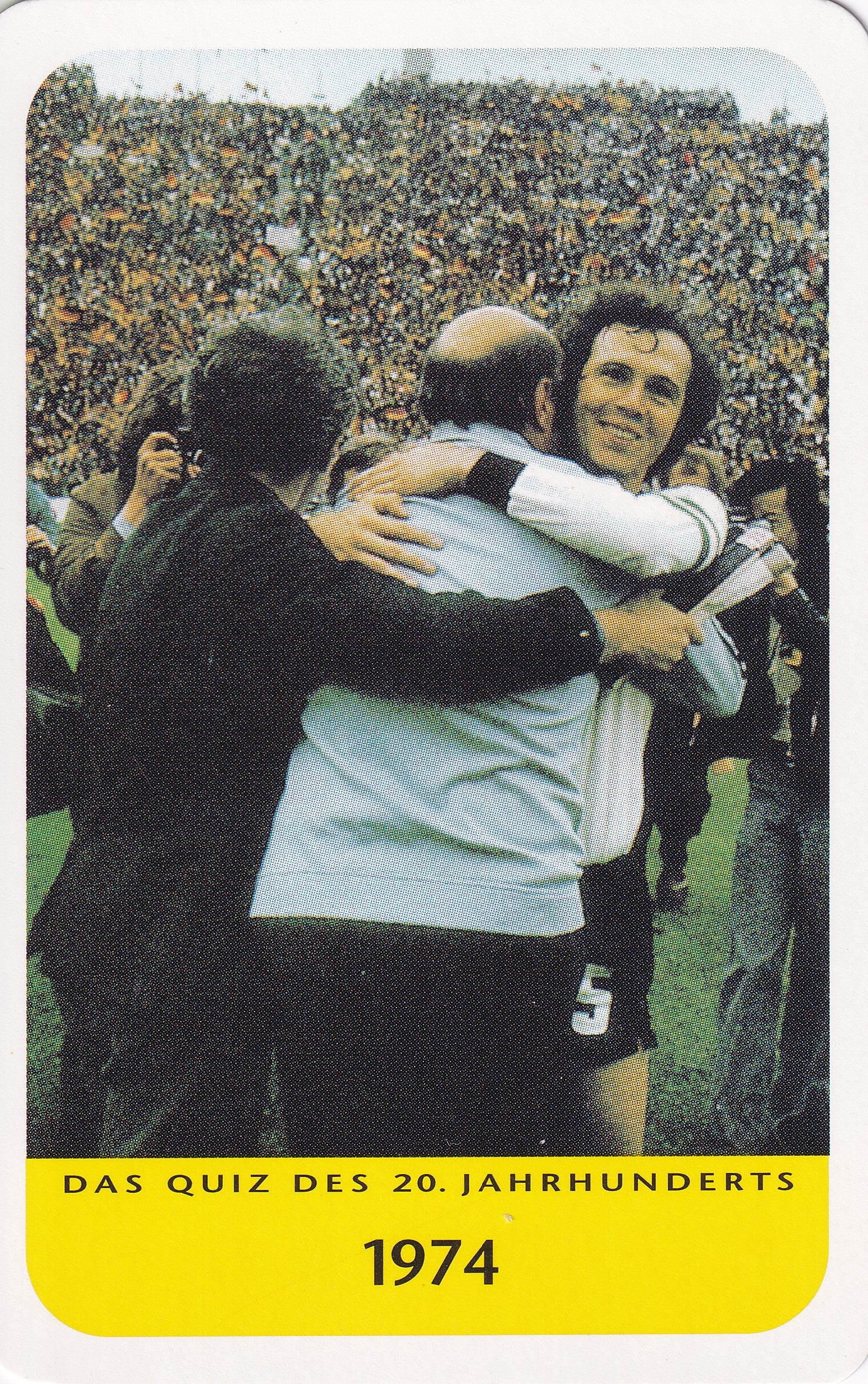 FRANZ BECKENBAUER - DEUTSCHLAND - DAS QUIZ DES 20. JAHRHUNDERTS 1974