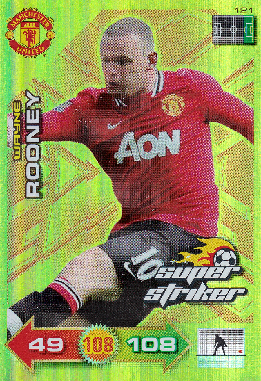 121. WAYNE ROONEY - MANCHESTER UNITED - SUPER STRIKES