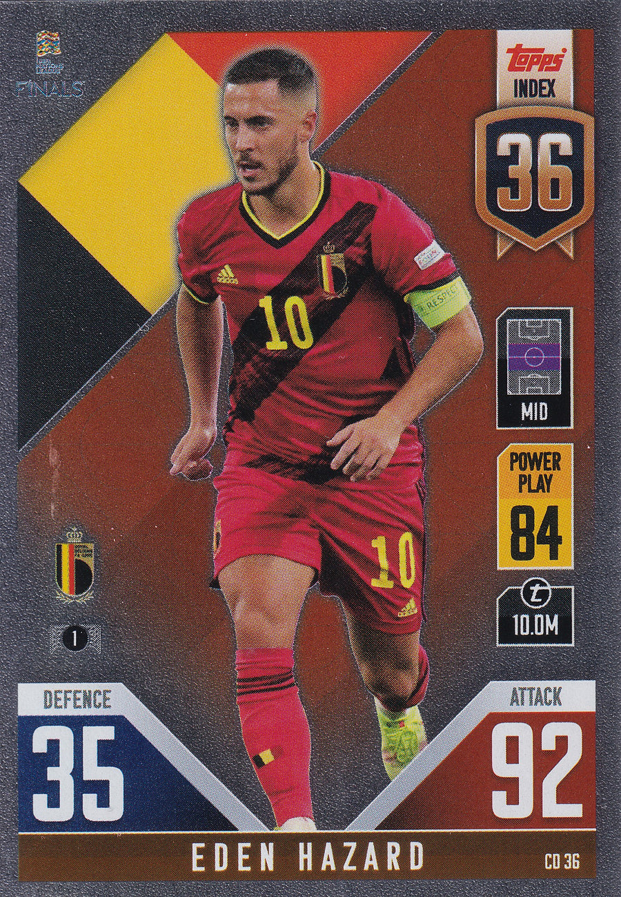 CD-36. EDEN HAZARD - BELGIA