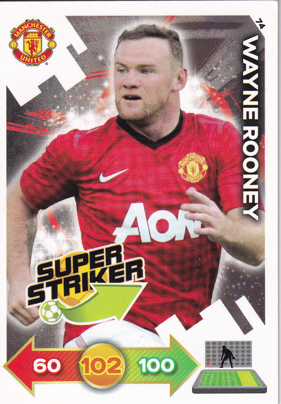 074. WAYNE ROONEY - MANCHESTER UNITED - SUPER STRIKER