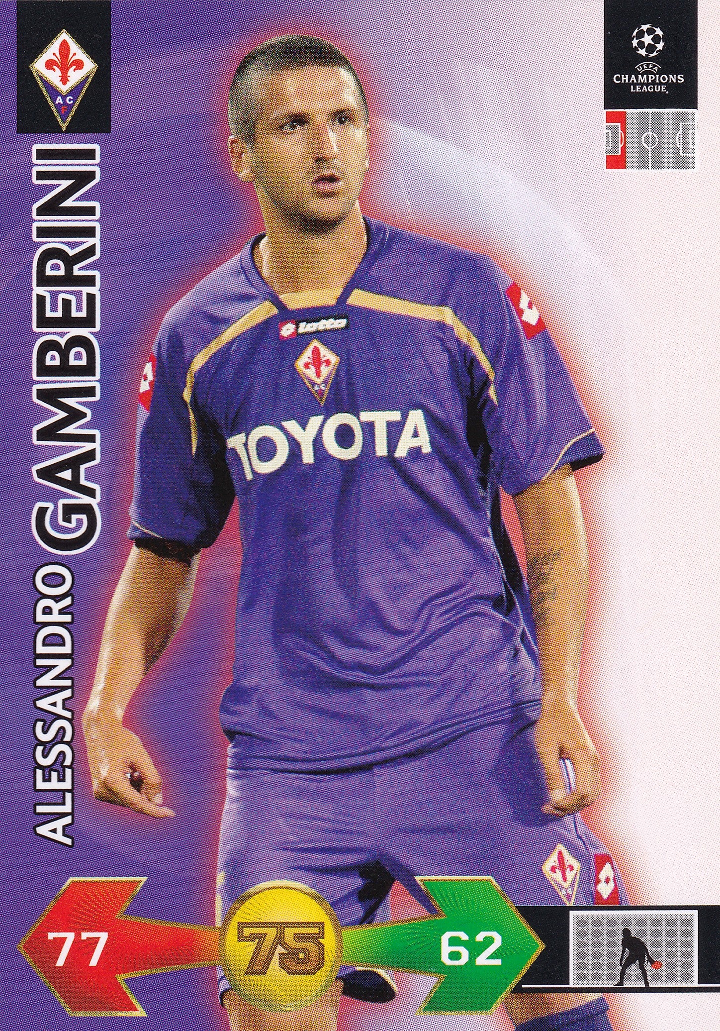 UE-405. ALESSANDRO GAMBERINI - AFC FIORENTINA