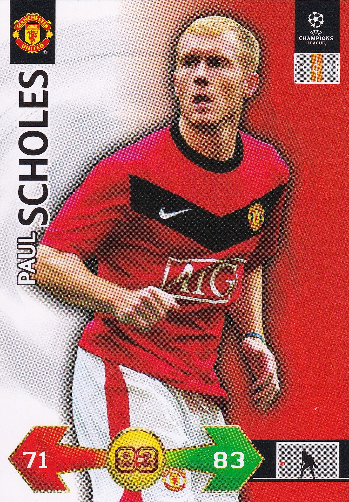 219. PAUL SCHOLES - MANCHESTER UNITED