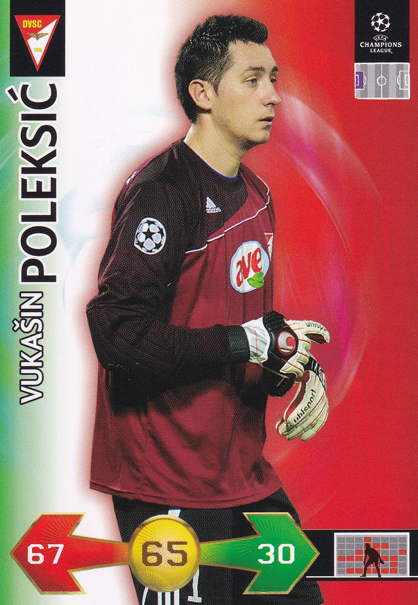 UE-397. VUKASIN POLEKSIC - DEBRECENI VSC