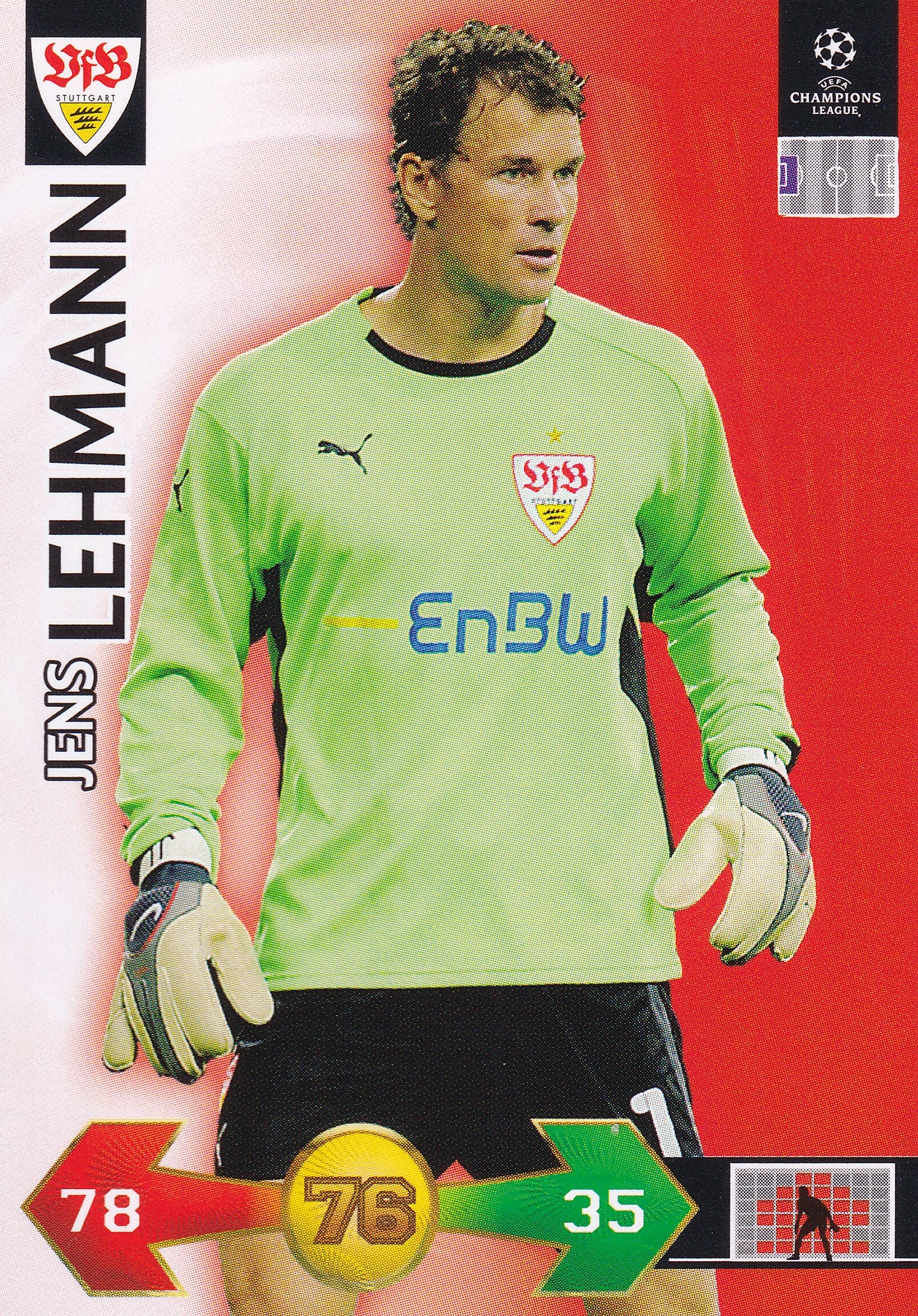 UE-453. JENS LEHMANN - STUTTGART