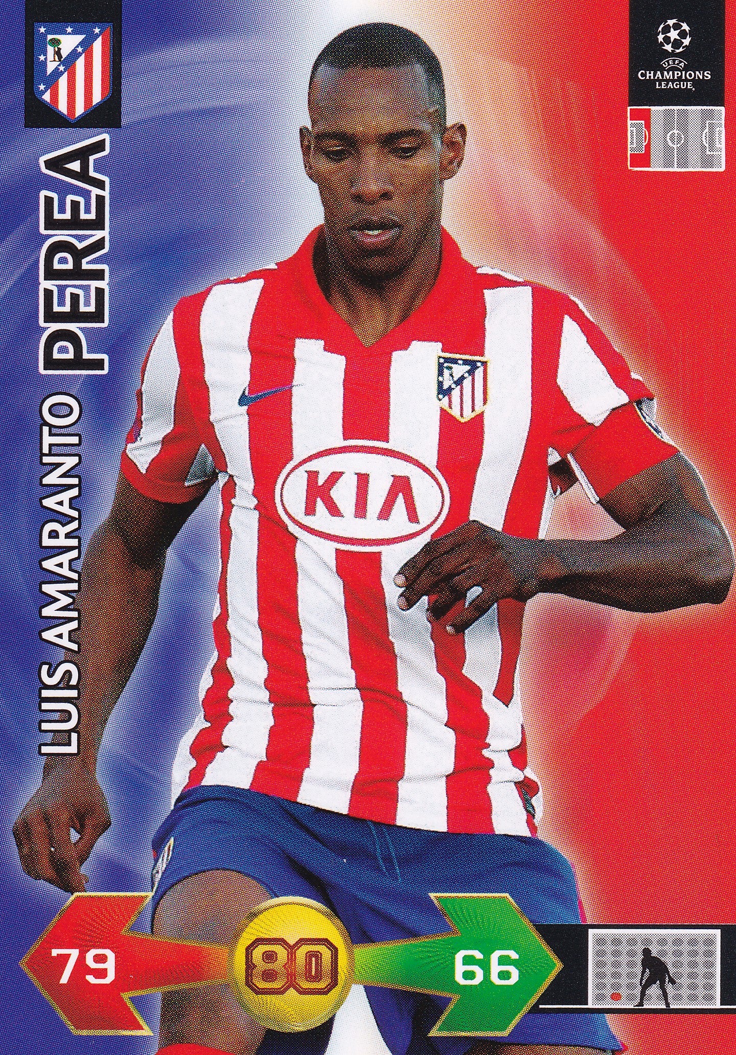 UE-383. LUIS AMARANTO PEREA - ATLETICO DE MADRID