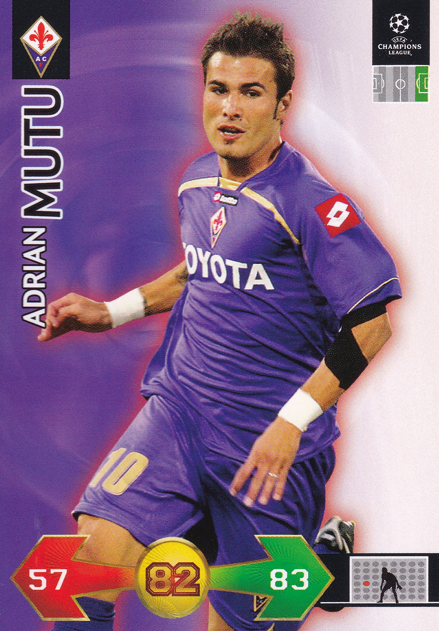 UE-411. ADRIAN MUTU - AFC FIORENTINA