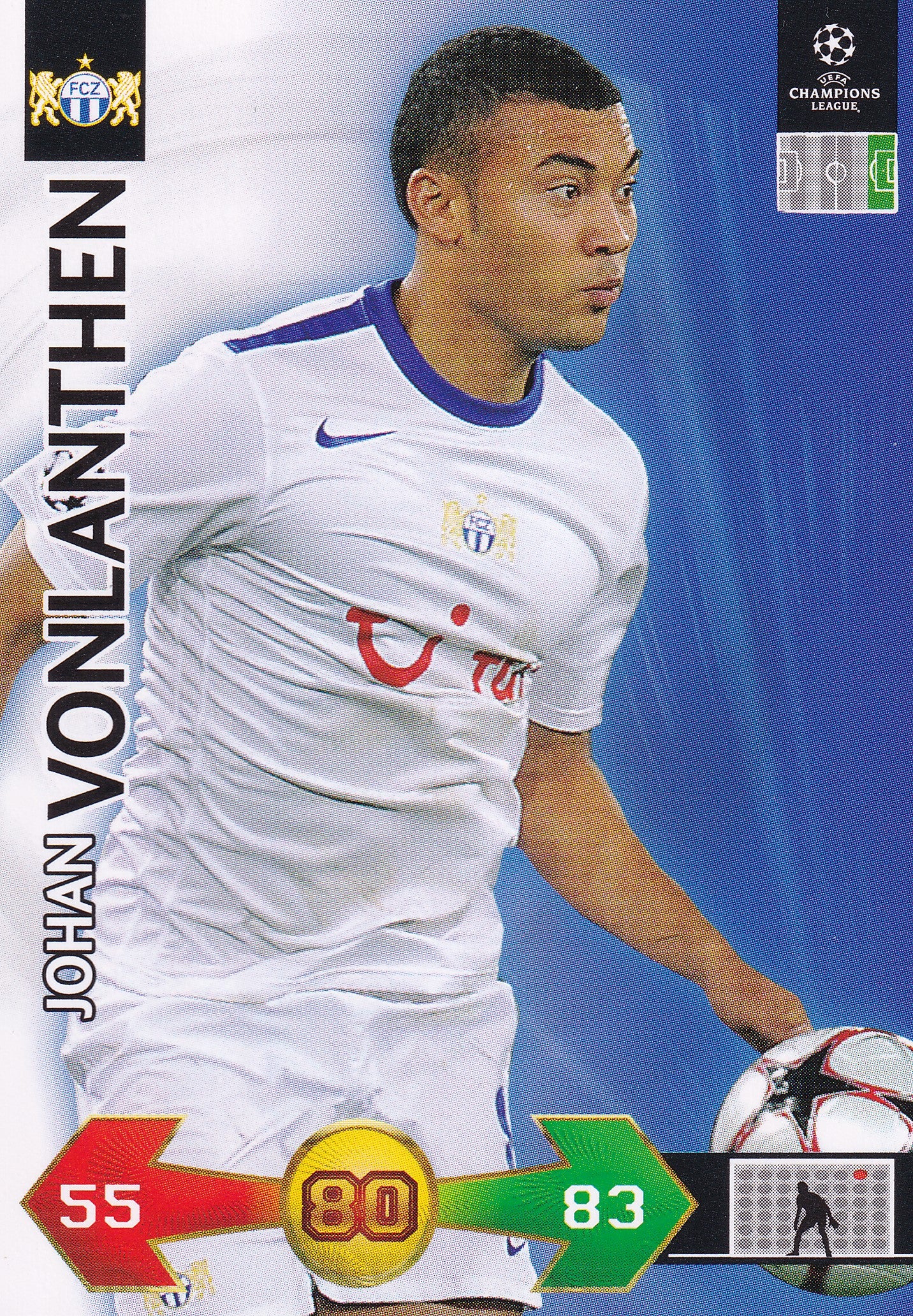 UE-472. JOHAN VONLANTHEN - FC ZURICH