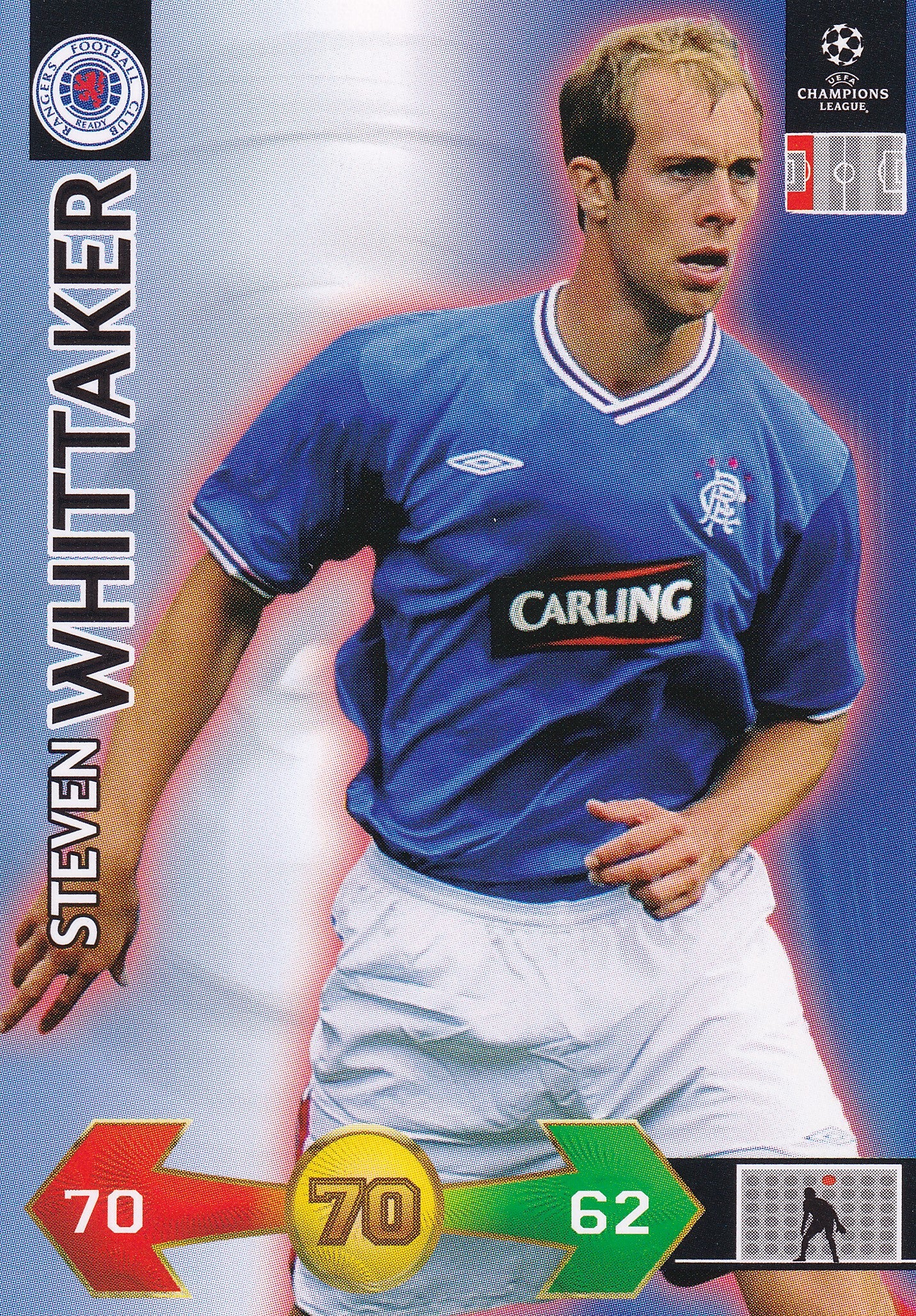 251. STEVEN WHITTAKER - GLASGOW RANGERS