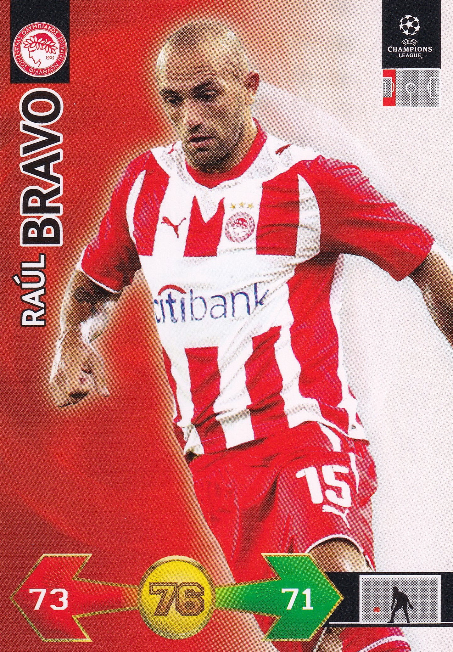 UE-429. RAUL BRAVO - OLYMPIACOS