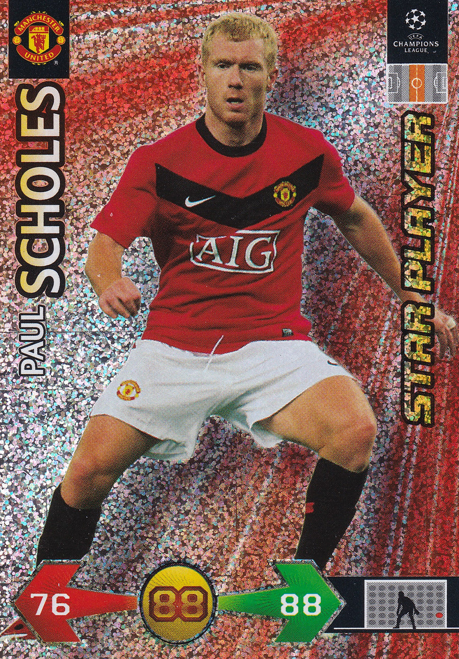 233. PAUL SCHOLES - MANCHESTER UNITED - STAR PLAYER
