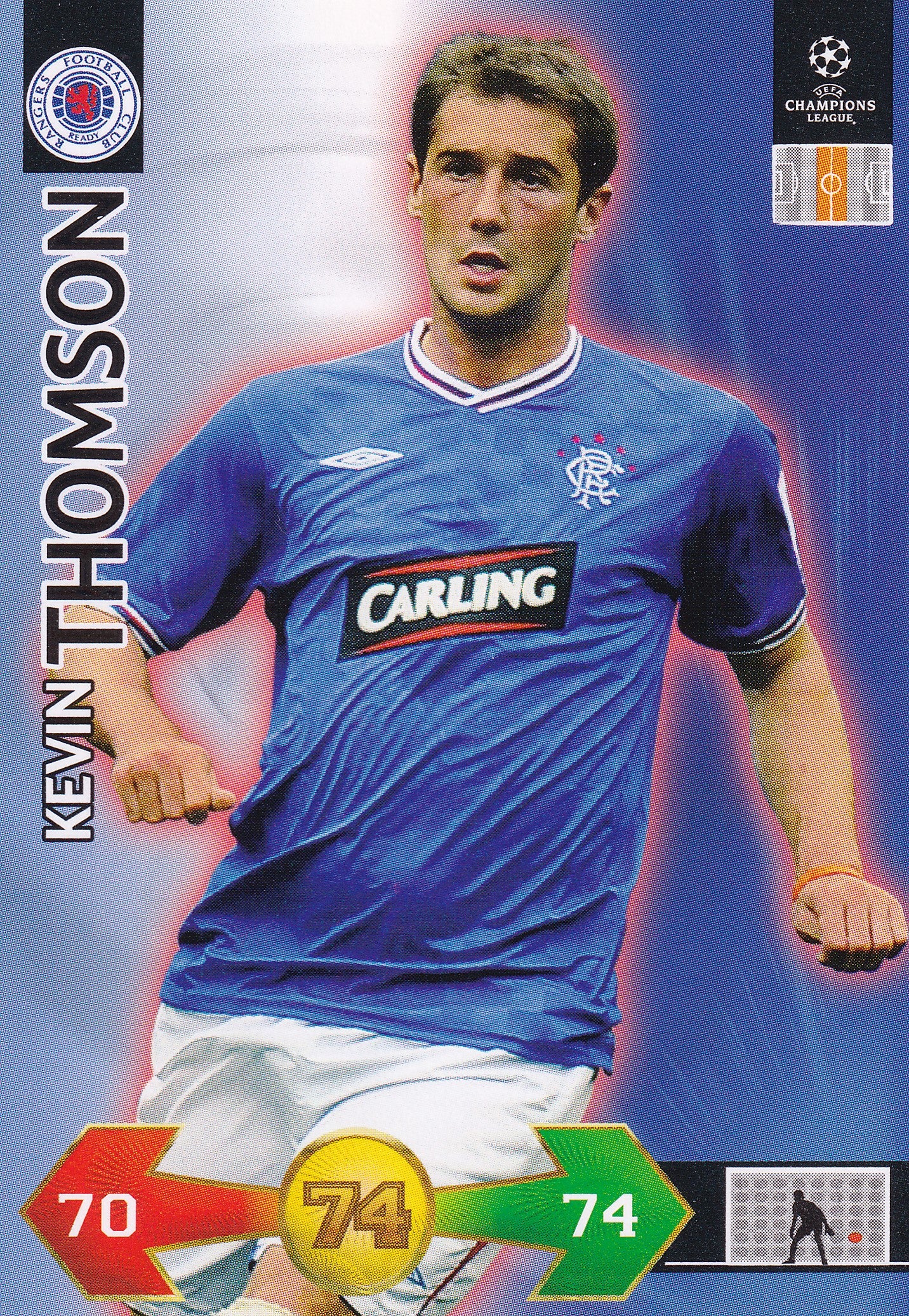 254. KEVIN THOMPSON - GLASGOW RANGERS