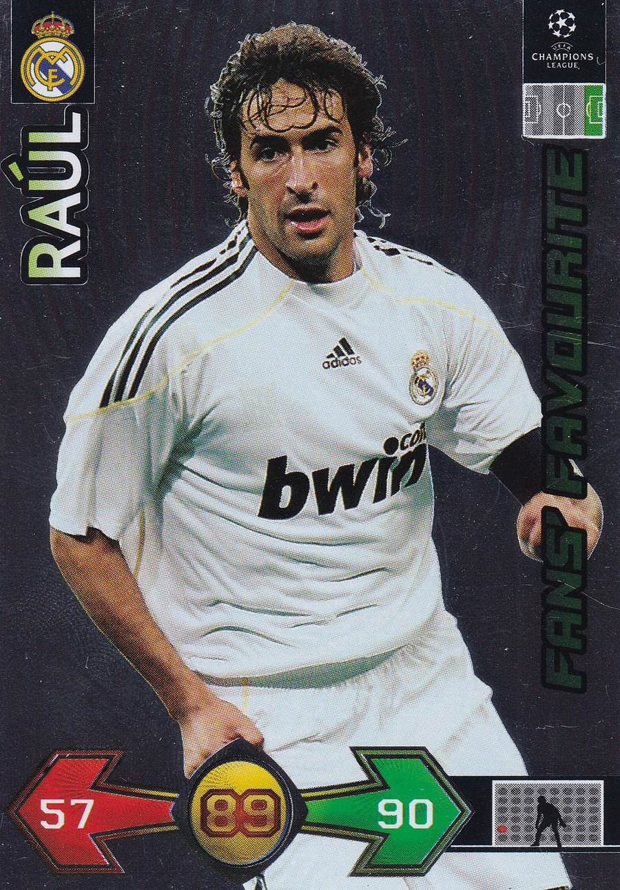 281. RAUL - REAL MADRID - FANS FAVOURITE