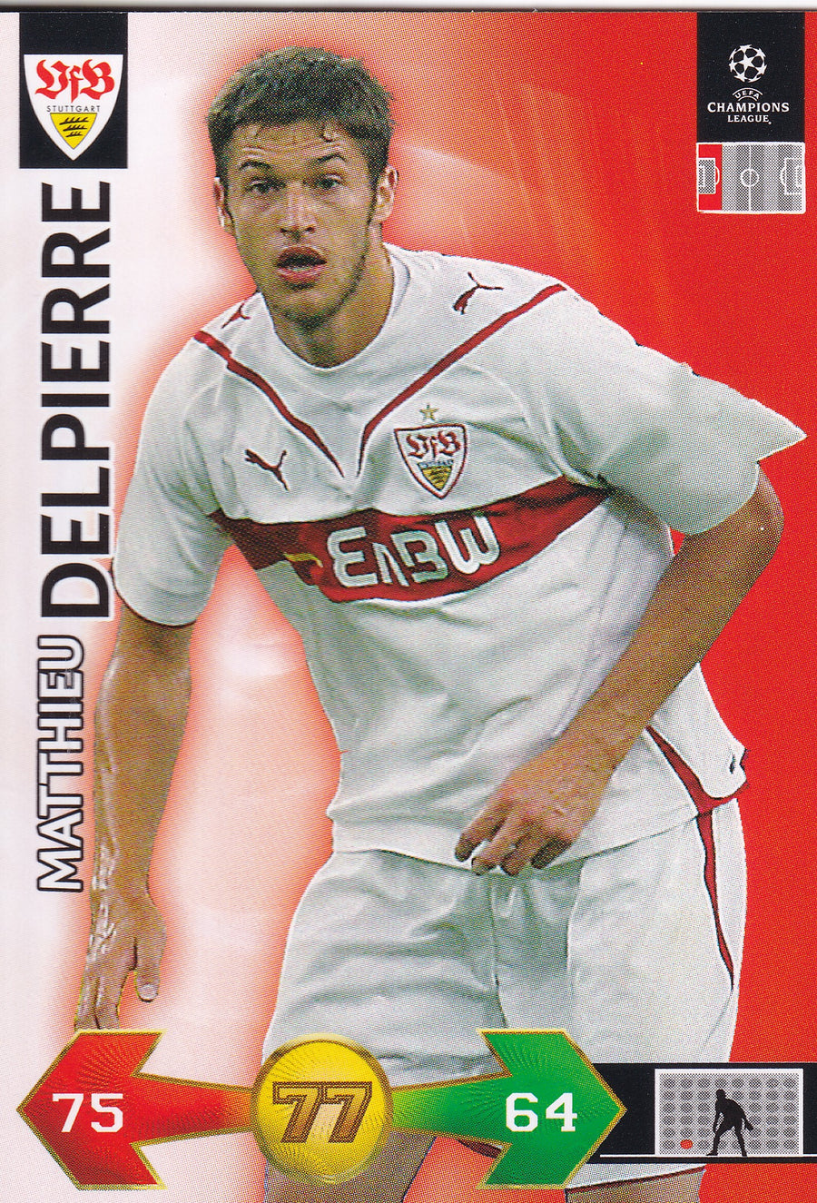 UE-454. MATTHIEU DELPIERRE - STUTTGART