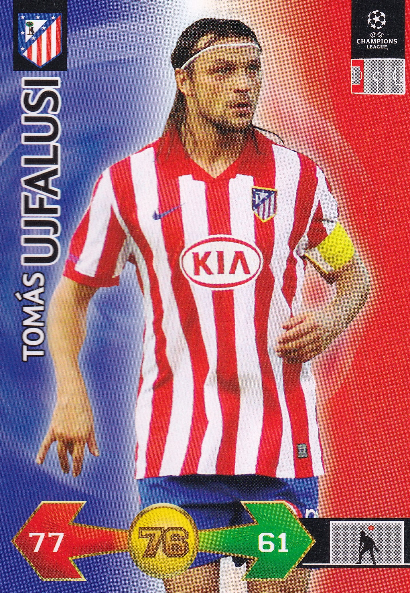 UE-381. TOMAS UJFALUSI - ATLETICO DE MADRID