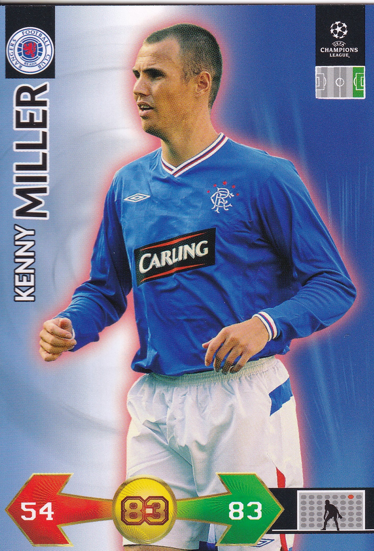258. KENNY MILLER - GLASGOW RANGERS