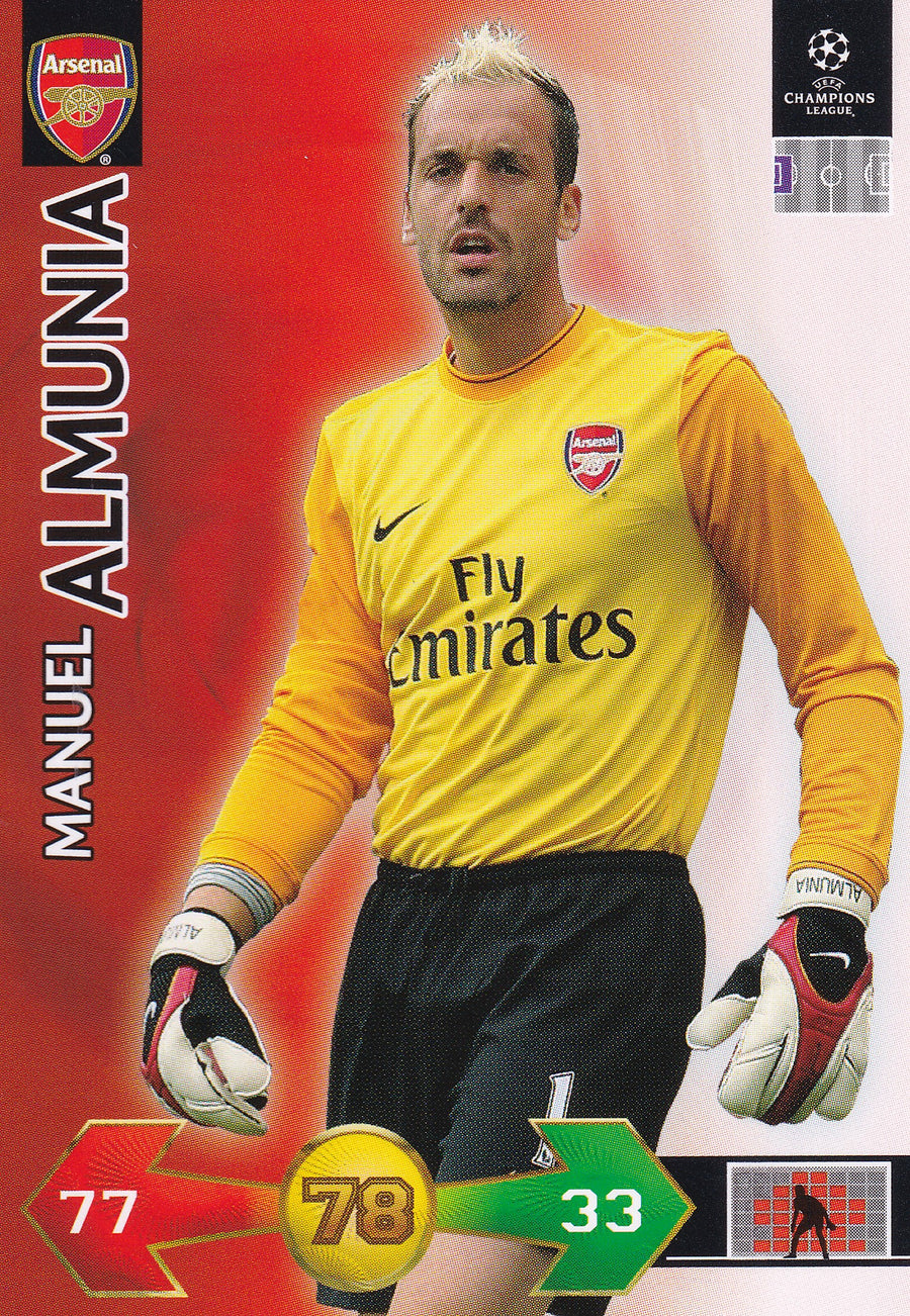 UE-358. MANUEL ALMUNIA - ARSENAL