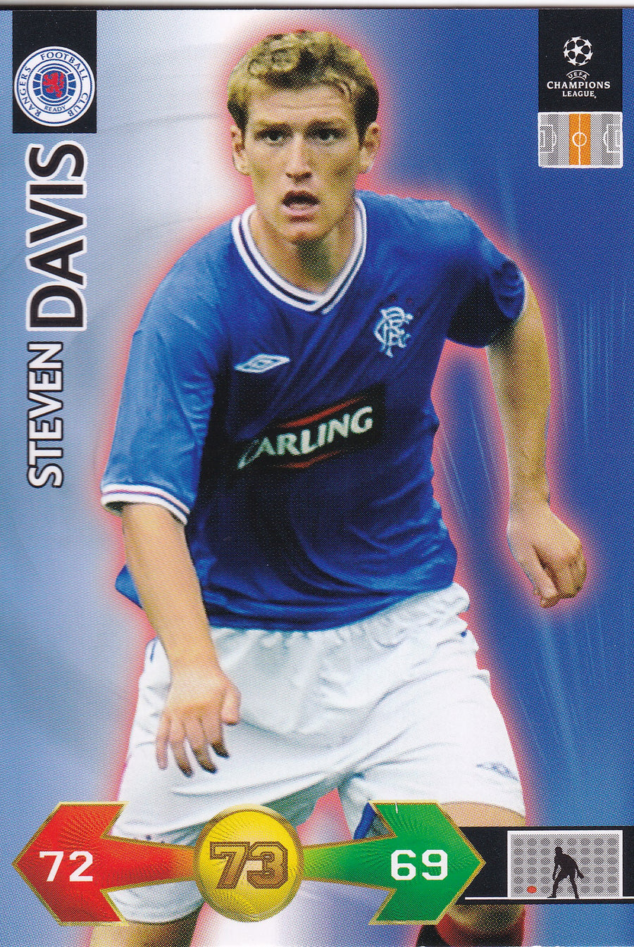255. STEVEN DAVIS - GLASGOW RANGERS