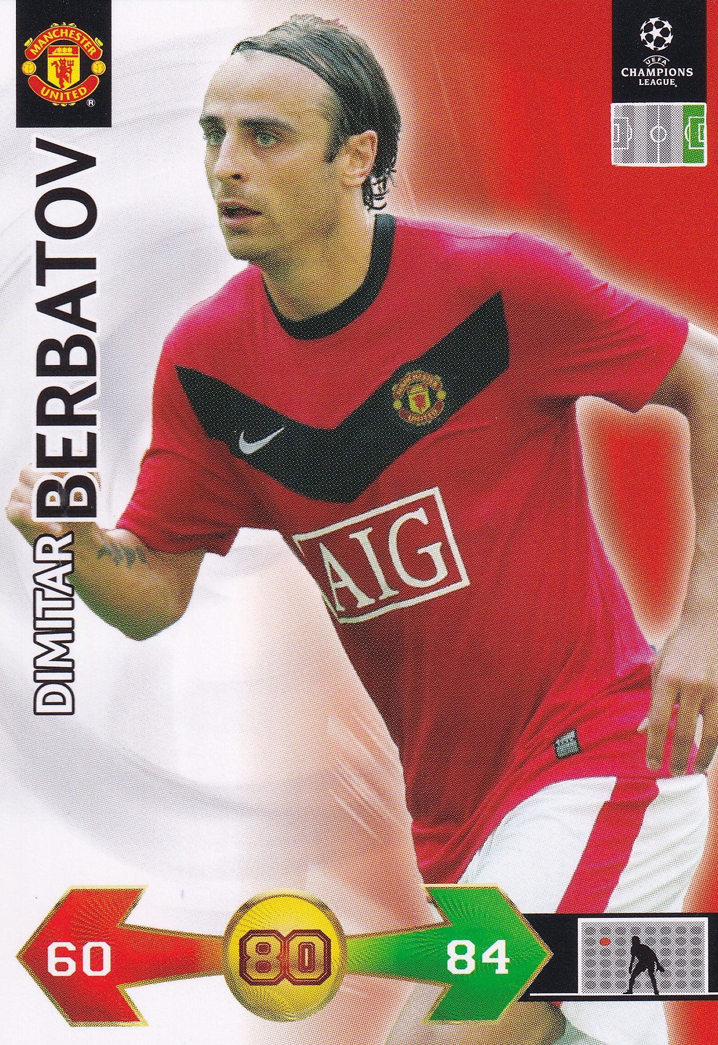 226. DIMITAR BERBATOV - MANCHESTER UNITED